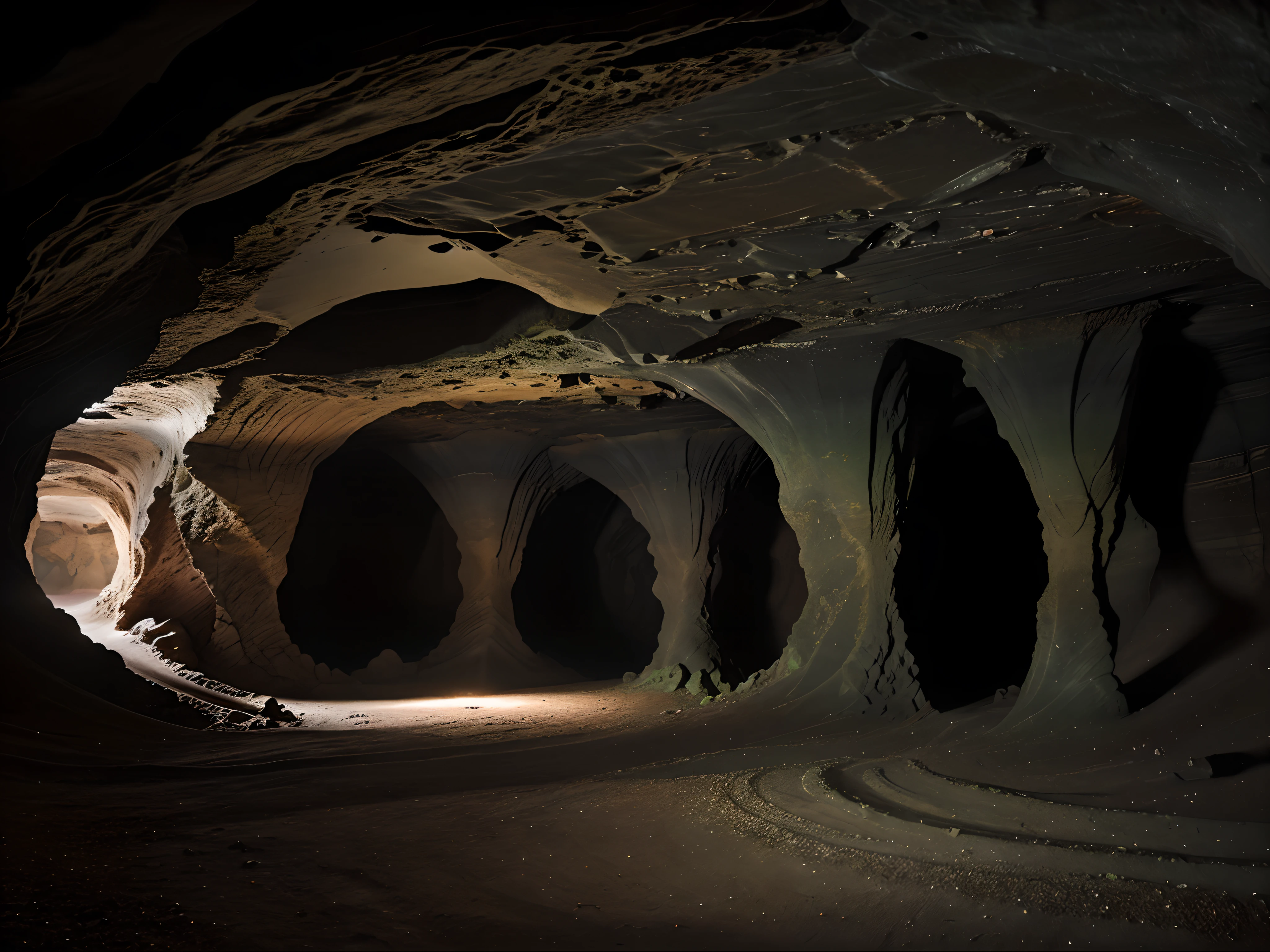 Enigmatic Caves and Caverns: Intricate underground formations, displaying nature's hidden beauty.