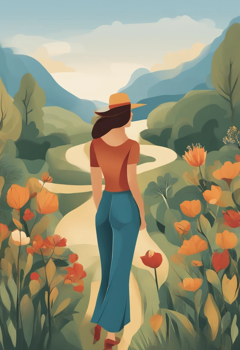 Créez une illustration moderne mettant en avant les culottes réutilisables. Privilégiez des courbes douces et des nuances apaisantes pour refléter l'innovation et la durabilité de ces alternatives menstruelles. Utilisez des tons naturels et ajoutez des détails subtils pour créer une atmosphère moderne et sereine. Évitez toute représentation humaine et assurez-vous que l'illustration est adaptée à un style graphique carré. 🎨✨