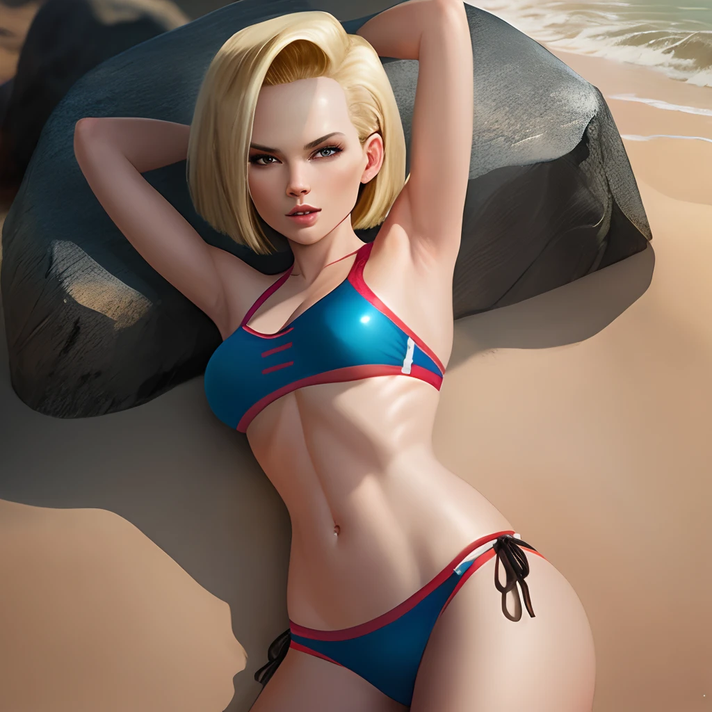 Android 18 bikini sexy