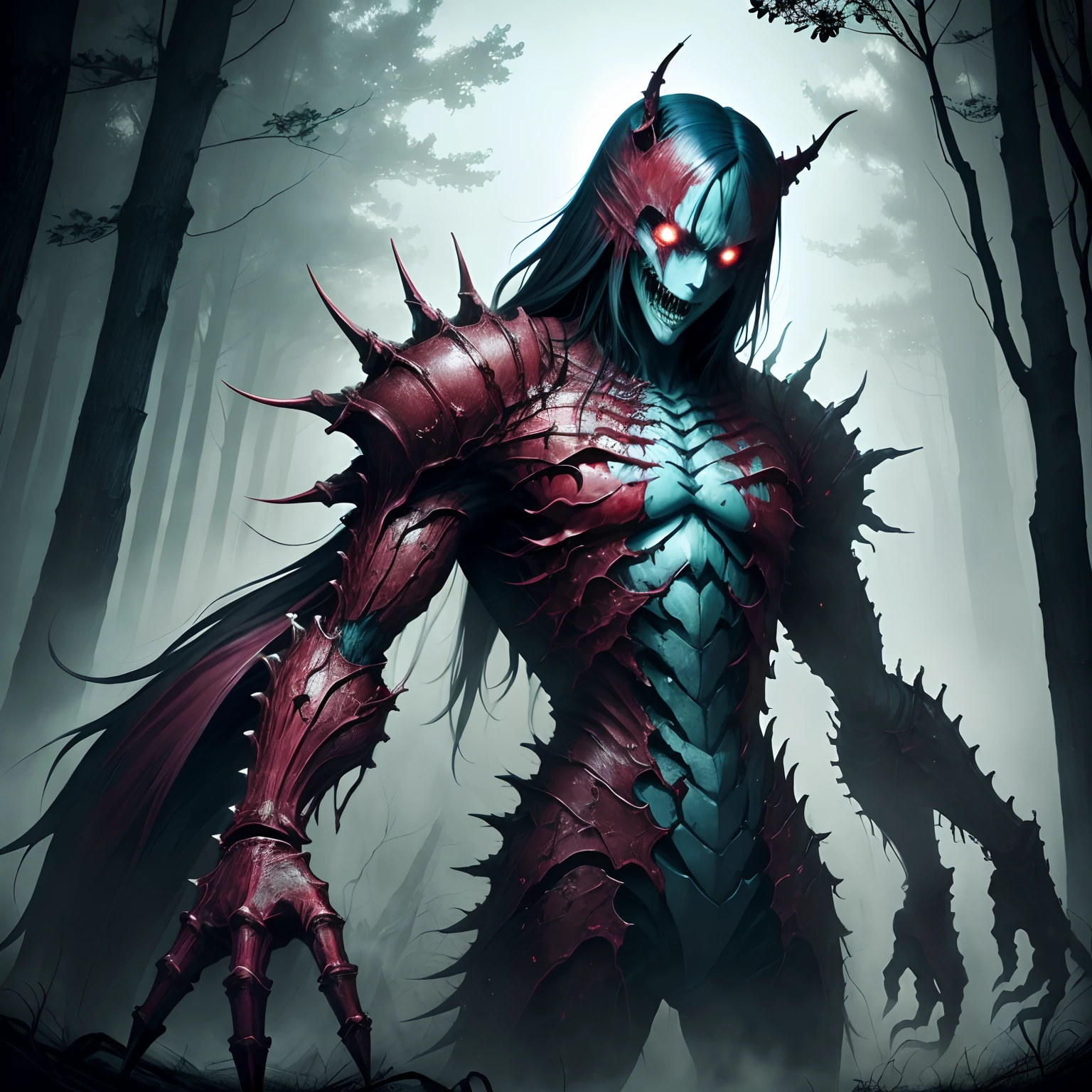anime horror monster the less human the better