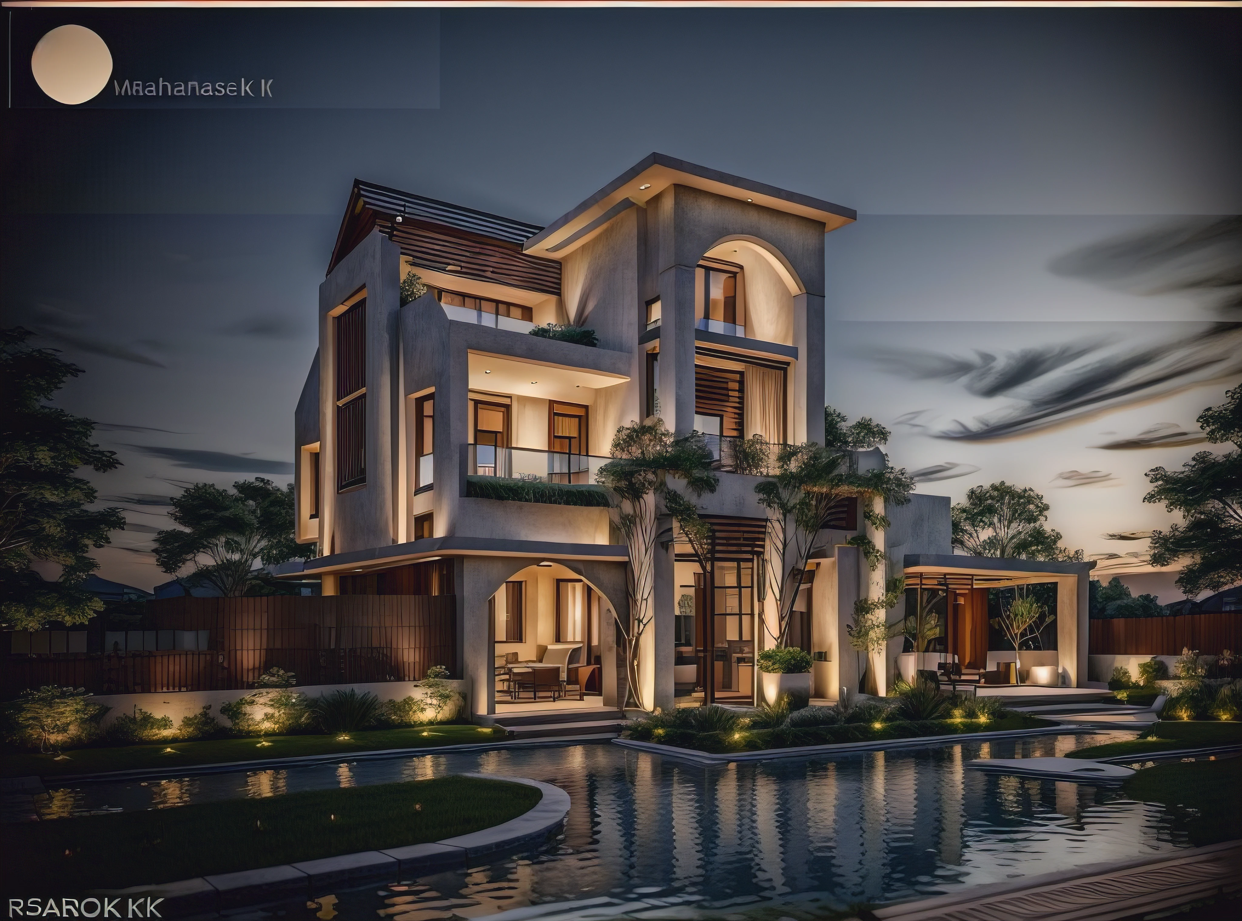 ((Best quality, 8k, Masterpiece :1.3)), Sharp focus :1.2, (exterior moder design: 1.3), (photo realisstic: 1.2), (hyperdetails: 1.2), sunset, mordenhouse, white house, modern craftsman house , dynamic (RAW photo, real, best quality, masterpiece:1.2), detailed, (hyper realistic, photo-realistic:1.2), high quality, (dark lighting:1.2), perfect lighting, archdaily