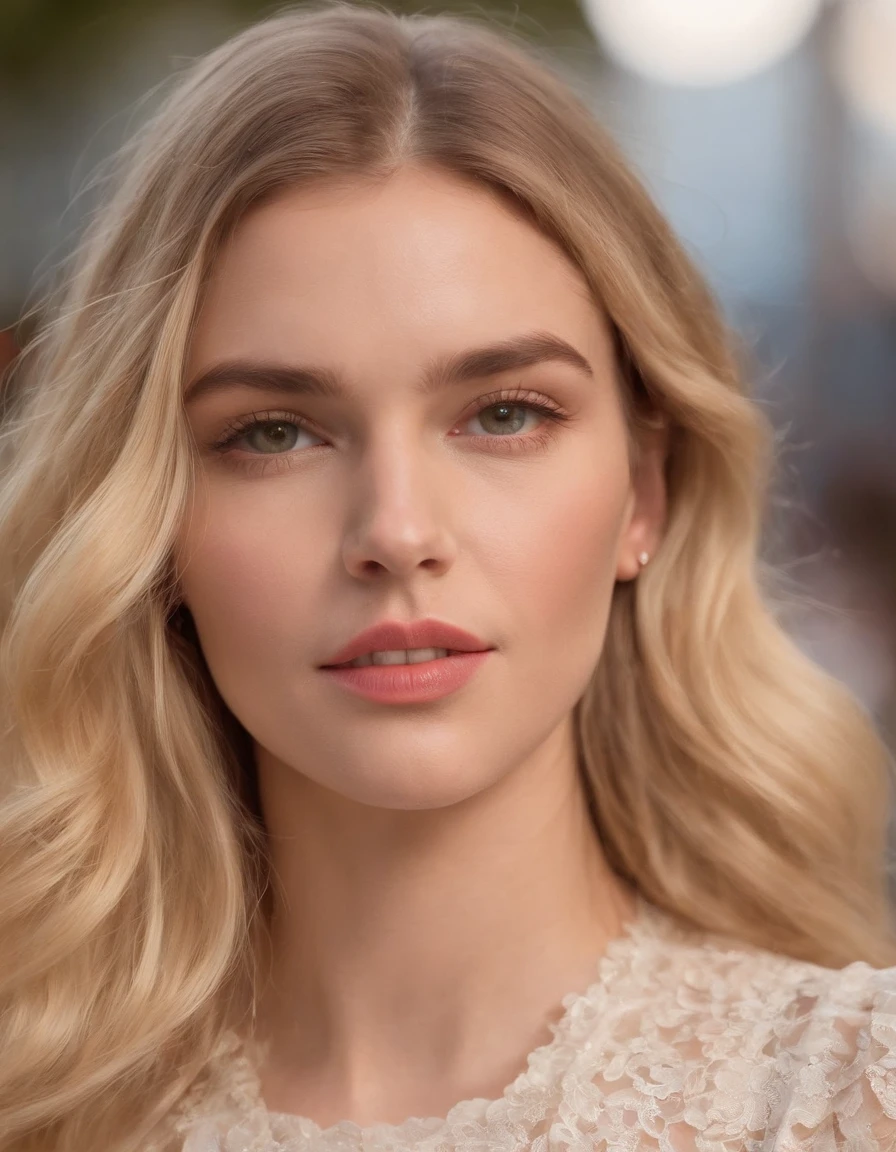 Foto de um lindo e bonito homem australiano, olhos azuis, brinco, barba clara,Messy short light blonde windy hair, Vire o cabelo, ampliado em close-up em um retrato bem cortado, Descend one (Desfile de Moda em um Desfile de Moda Cena Modelo Pessoas:1.2) Use um (Roupa de Designer Casual:1.3) (Expensive cell phone in hand:1.3) (golden illumination:1.2) Detalhes de plano de fundo de objetos em primeiro plano (master part:1.2) (photoreallistic:1.2) (Bokeh:1.2) (best quality) (color grading) (pele detalhada:1.3) (complexo) (8k) (HDR) (Kinematic lighting:1.3) (Crisp Focus), messy windy hair