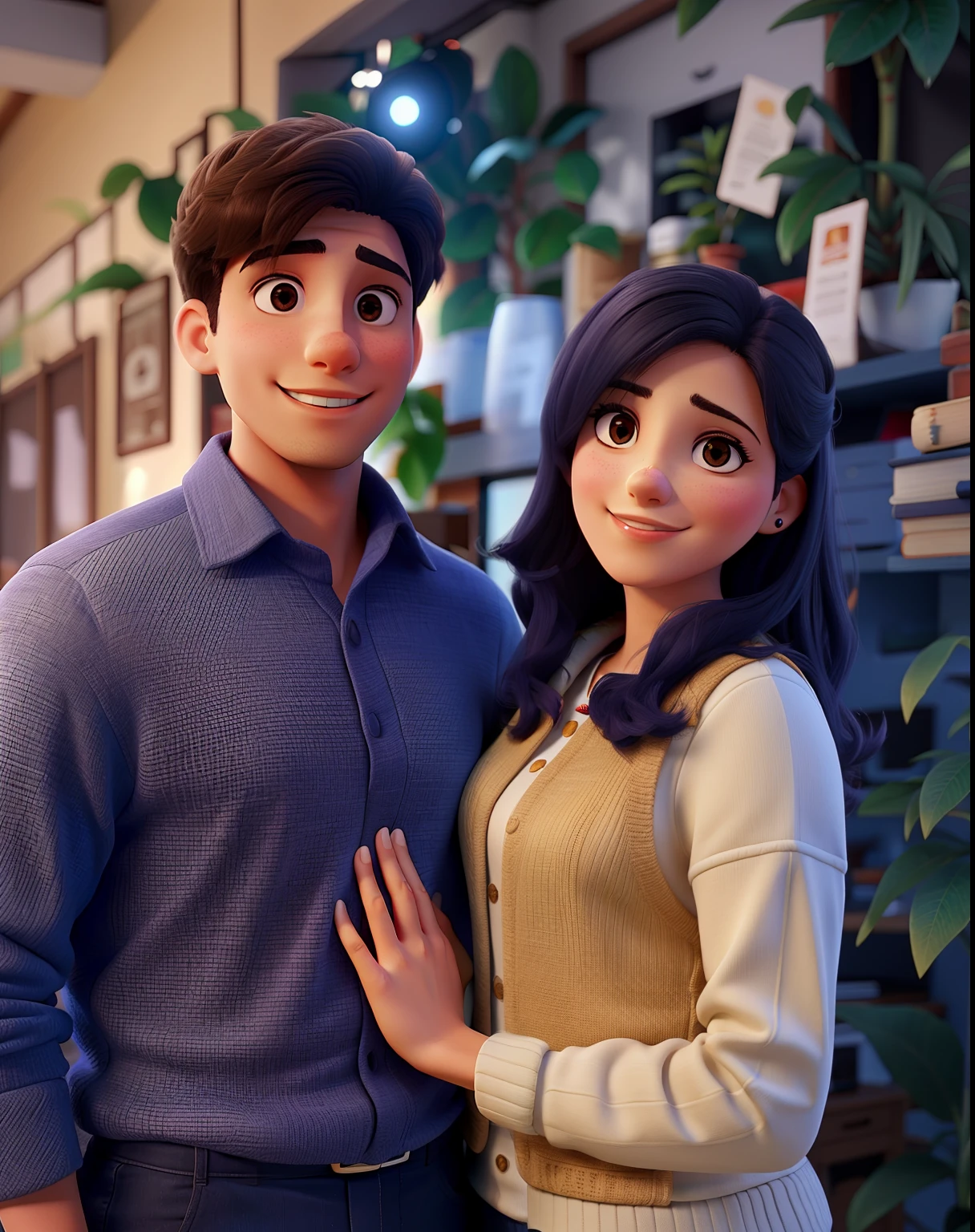 Casal qualidade alta