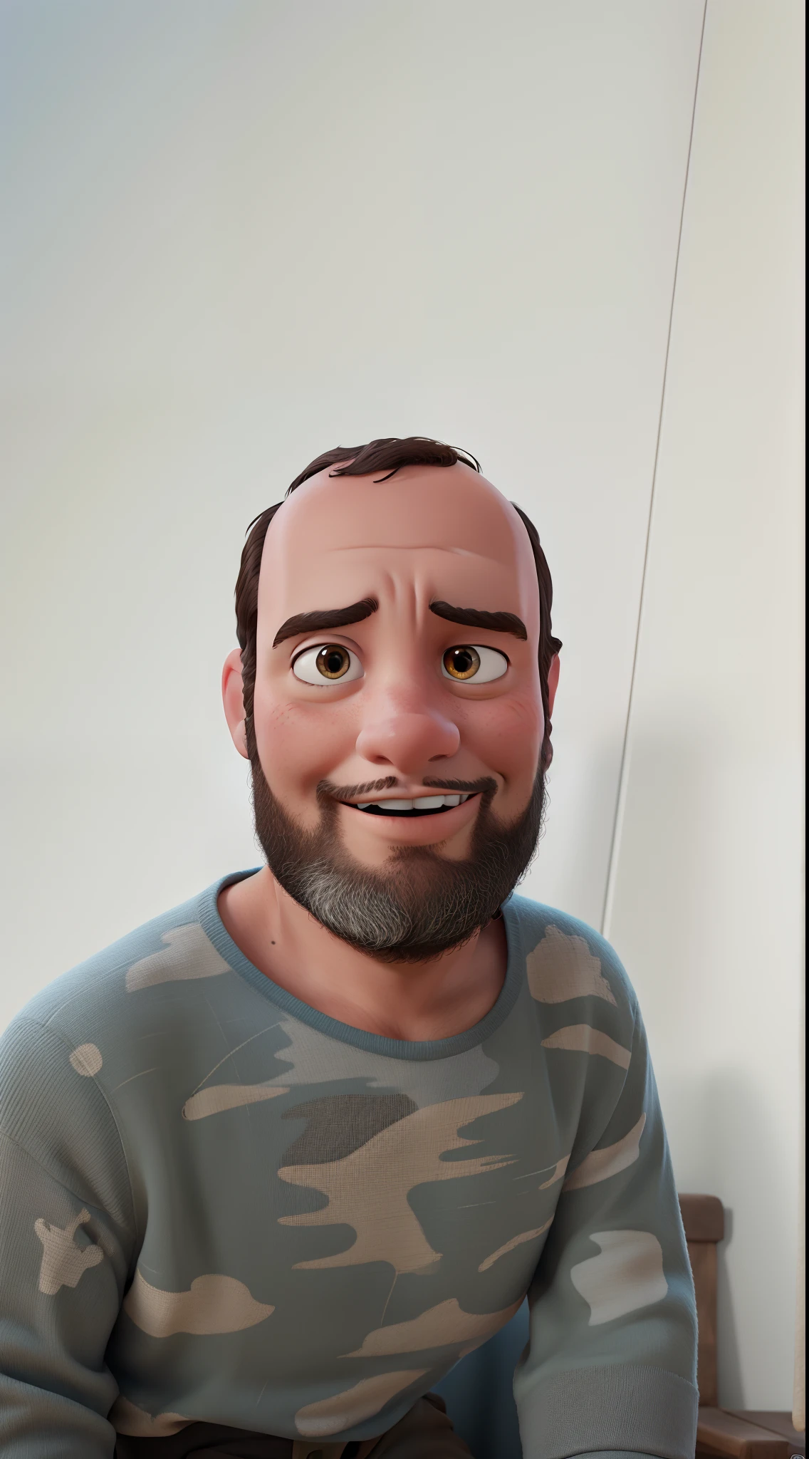 Disney Pixar style illustration