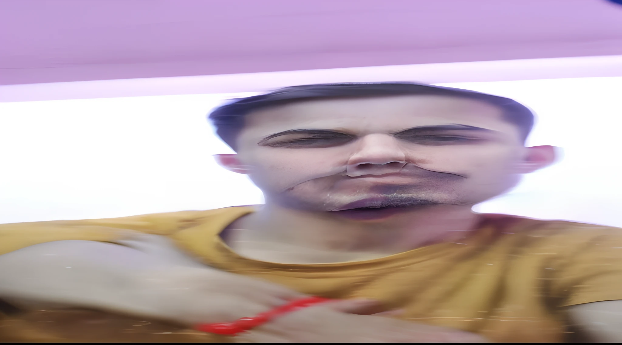Boy with futurestic background realistic face ultra HD quality