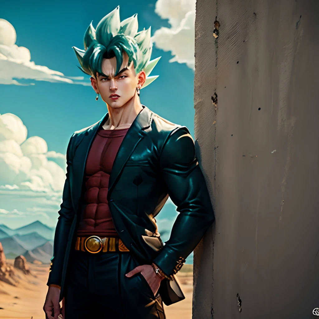 Criar personagem no estilo de dragon ball