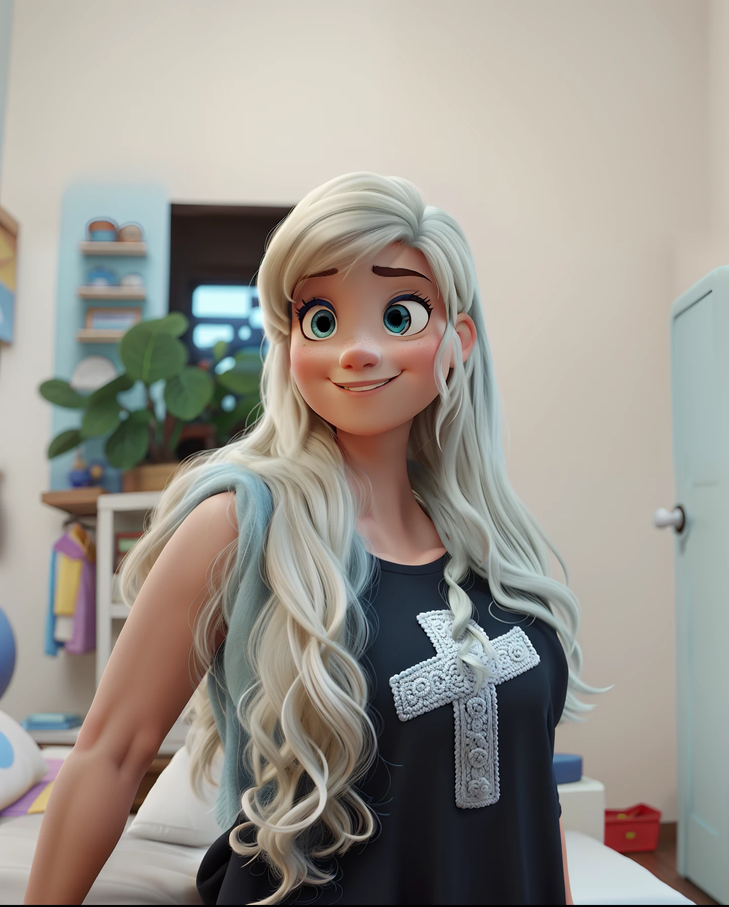 disney pixar style