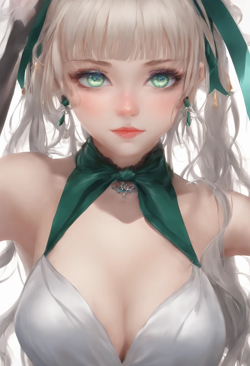 1 girl, Best Quality, masutepiece, High resolution,
Two-tone lighting, (High Detail Skin: 1.2), 8K UHD, Digital SLR, Soft light, High quality, Volumetric Lights, Candid, Photo, High resolution, 4K, 8K, Background blur
((((Tina Branford)))), ((1little girl)), 13years, (((dark green hair))), (Deep Blue Eyes), ((Forehead)), (Ponytail), big red ribbon,
#expression
Open your mouth, Looking at the camera, full-face blush,
#compose
Body, View from below, Looking back,