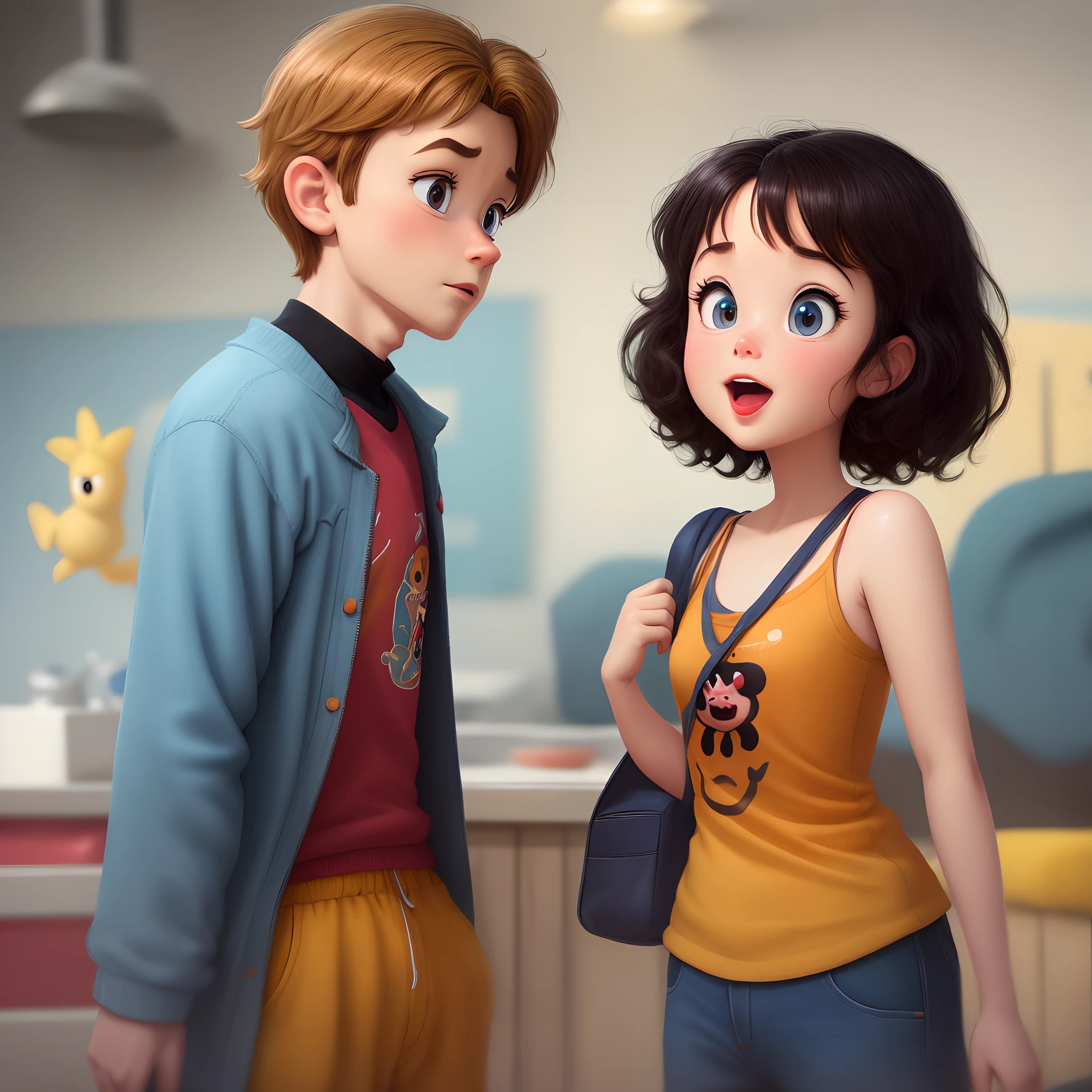 Pixar style