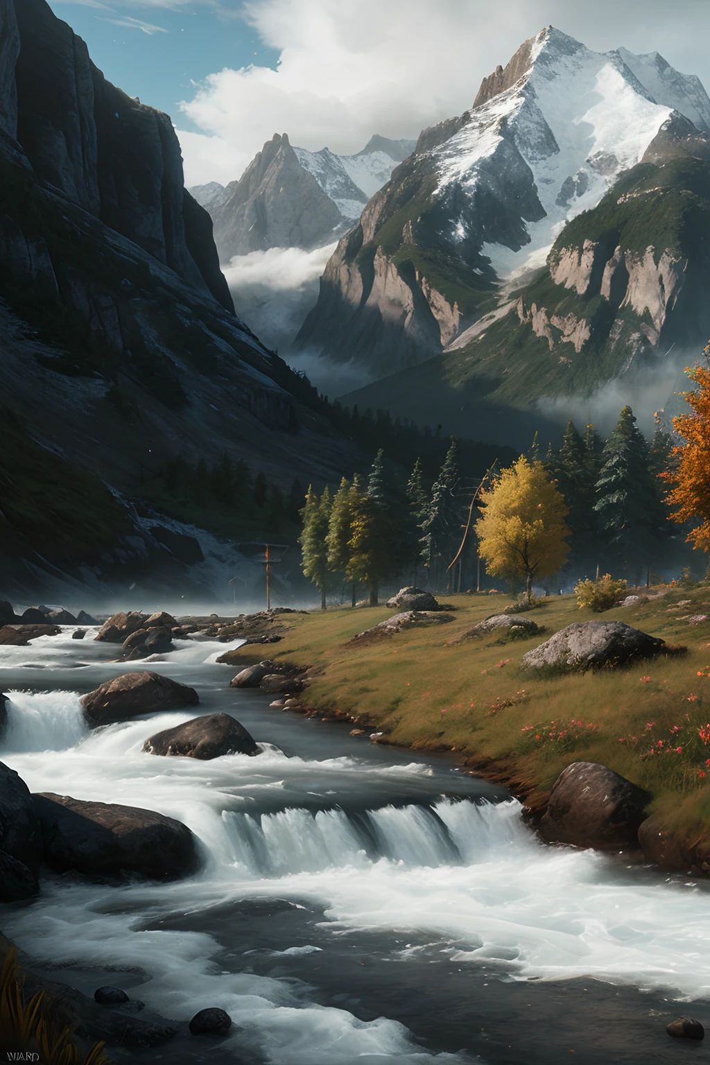 ultra realista, 8k, ultra detalhado, arte por Edward Moran