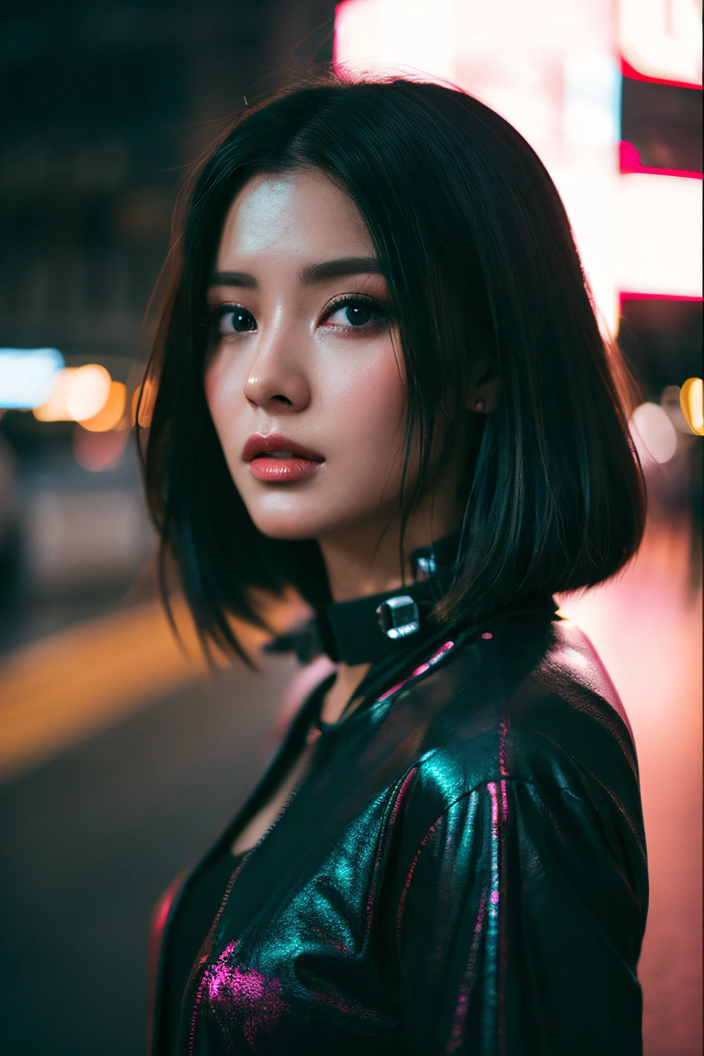 Cyberpunk Woman