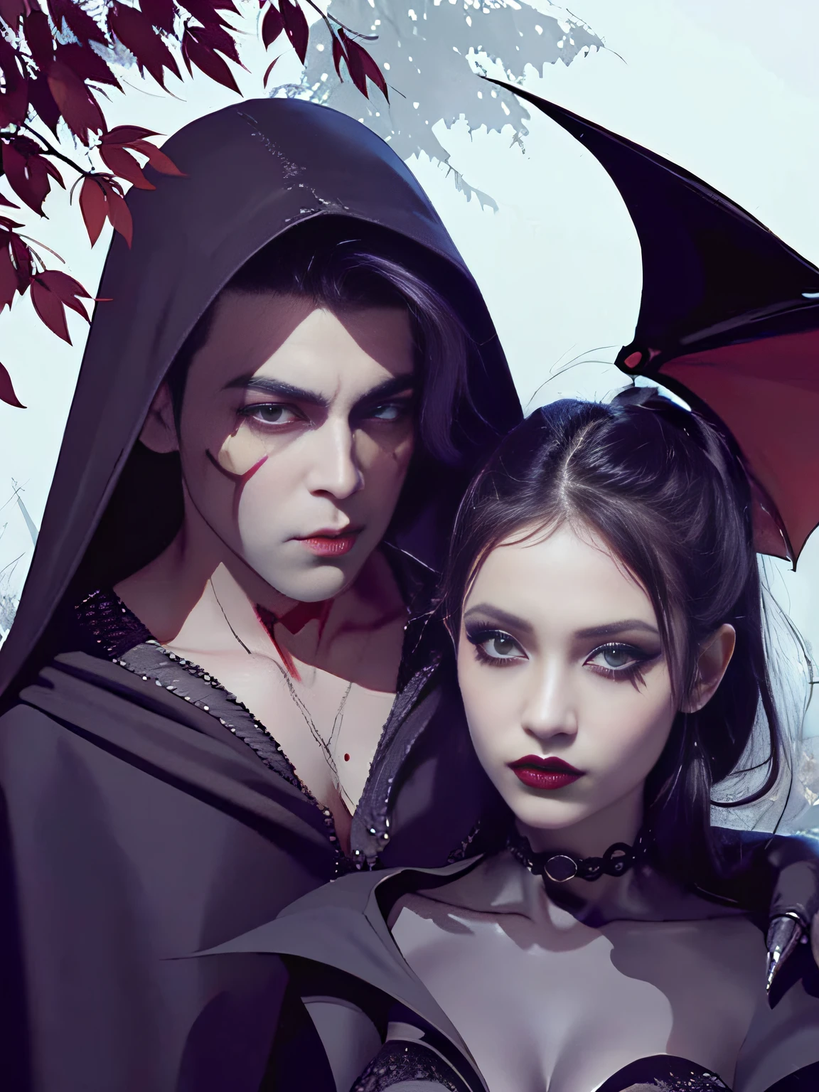 goth makeup, goth lipstick