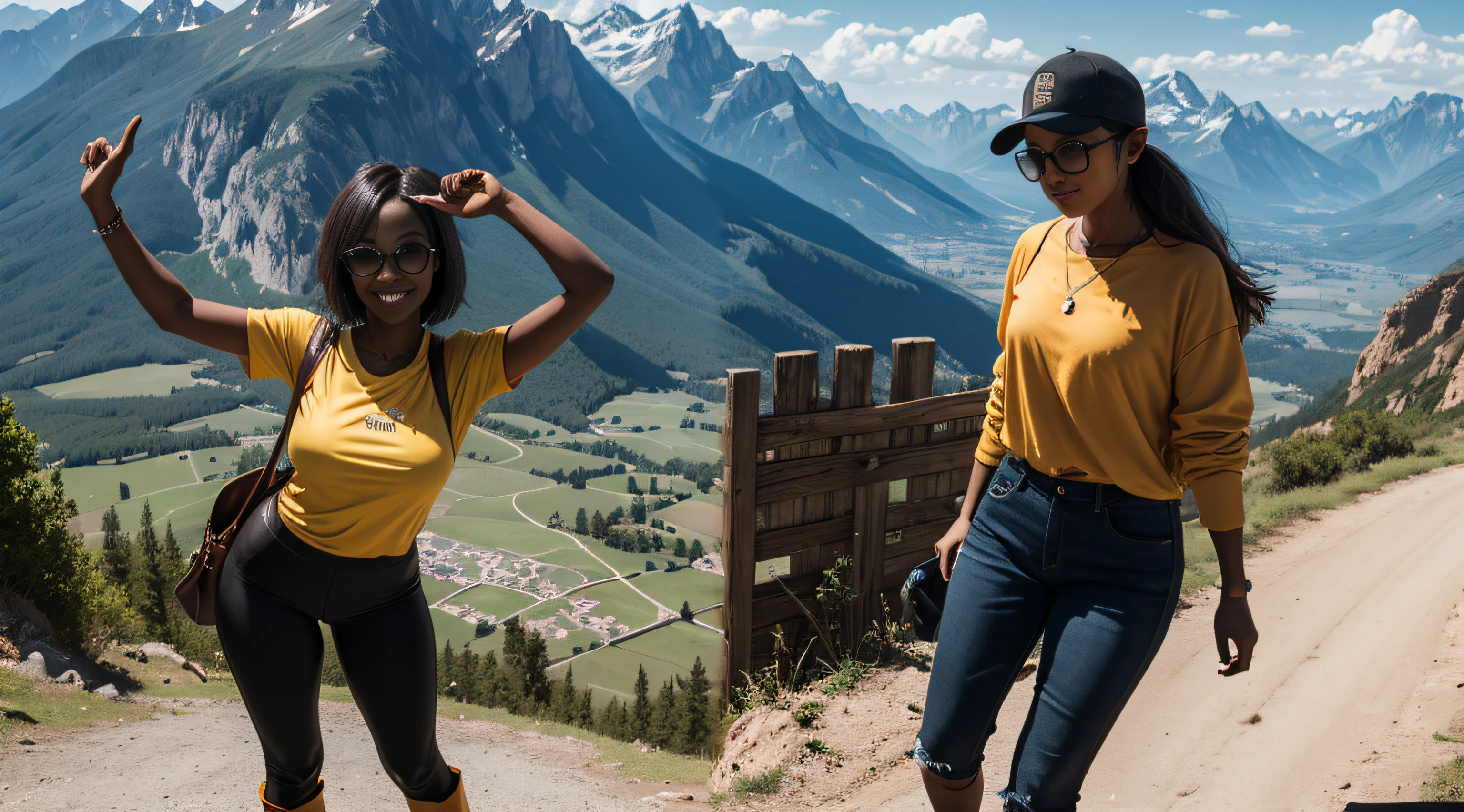 Please make sure there are no other people in the image, (masterpiece:1.2), (best quality:1.2), ((one woman only)), ((full body image)),very huge breasts, dark skin, black woman, yellow hair, short straight hair with ponytail, Happy smile, realistic and detailed hands, realistic and detailed face, realistic and detailed tooth, realistic and detailed foots, realistic and detailed face, extremely muscular, aviator sunglasses, beach background, dark pink swimsuit, lying on the sand near the sea, extremely wet skin and clothes.