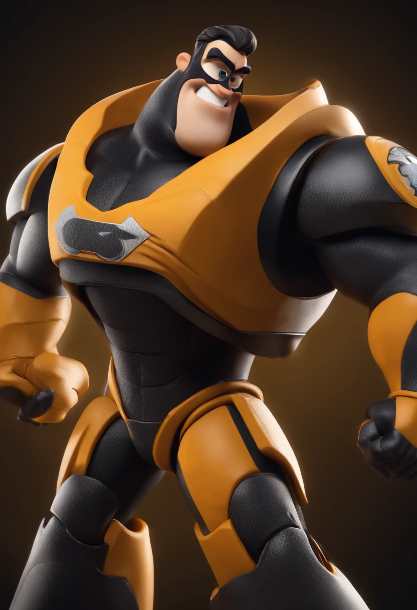 personagem dos desenhos animados de um homem com cabelos pretos e uma camisa preta, com um saxofone, animation character, Caractere estilizado, animation style rendering, 3D estilizado, Arnold Maya render, 3 d render stylized, toon render keyshot, Personagem 3D, Personagem 3D, 3d rendering stylized, 3 d character render, personagem de desenho animado, Personagem de close up, Pose de personagem, (Estilo Pixar) (master part:1.2) (Bokeh) (best quality) (pele detalhada) (textura detalhada) (8k) (argila) (Cinematic lighting) (foco nítido