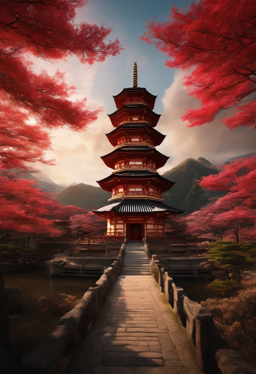 master part, ultra detalhado, background is temple, Kochou Shinobu