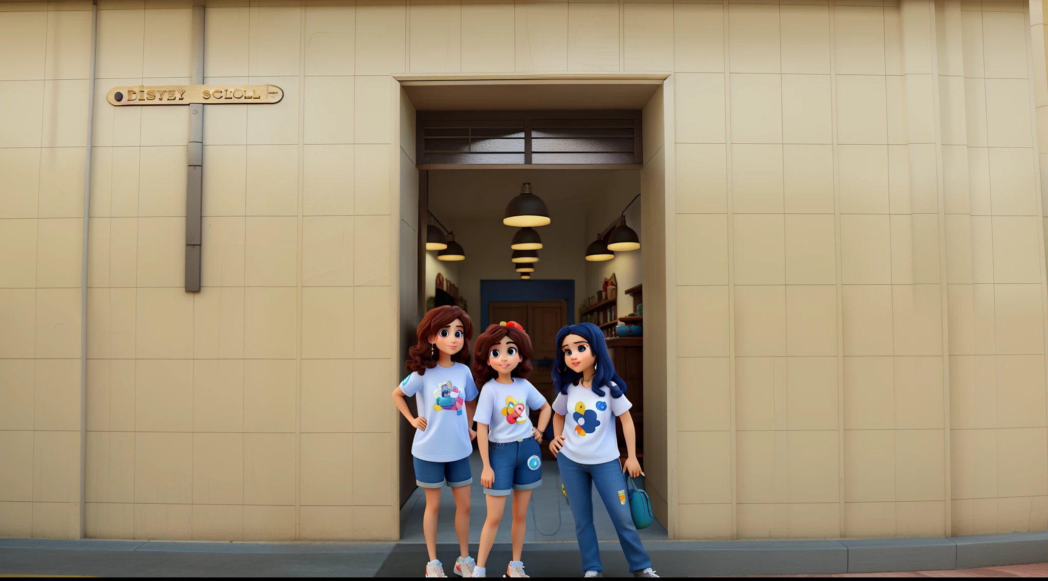 s estilo disney pixar