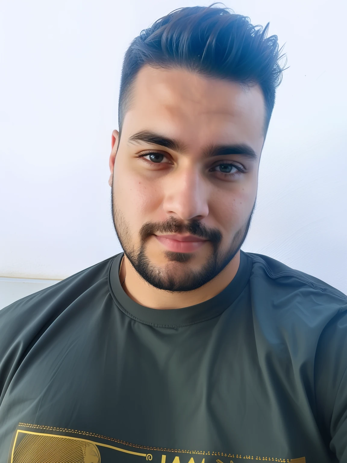 there is a man that is sitting down with a plate of food, 2 7 anos, 2 8 anos, foto de perfil headshot, com uma barba pequena, 2 9 anos, em torno de 1 9 anos, imagem de qualidade muito baixa, 2 3 anos, Homem de 30 anos, Foto de perfil, 2 4 anos, 1 / 2 headshot