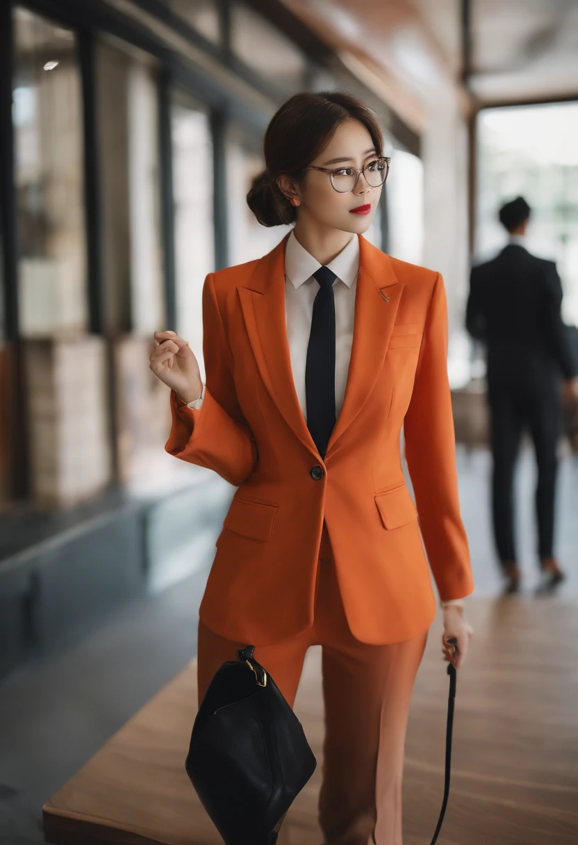 8K Fine Details eye glass Recruit suit pant suit Valley japanes nerdy ty s ass PO embarrassed from undergarment