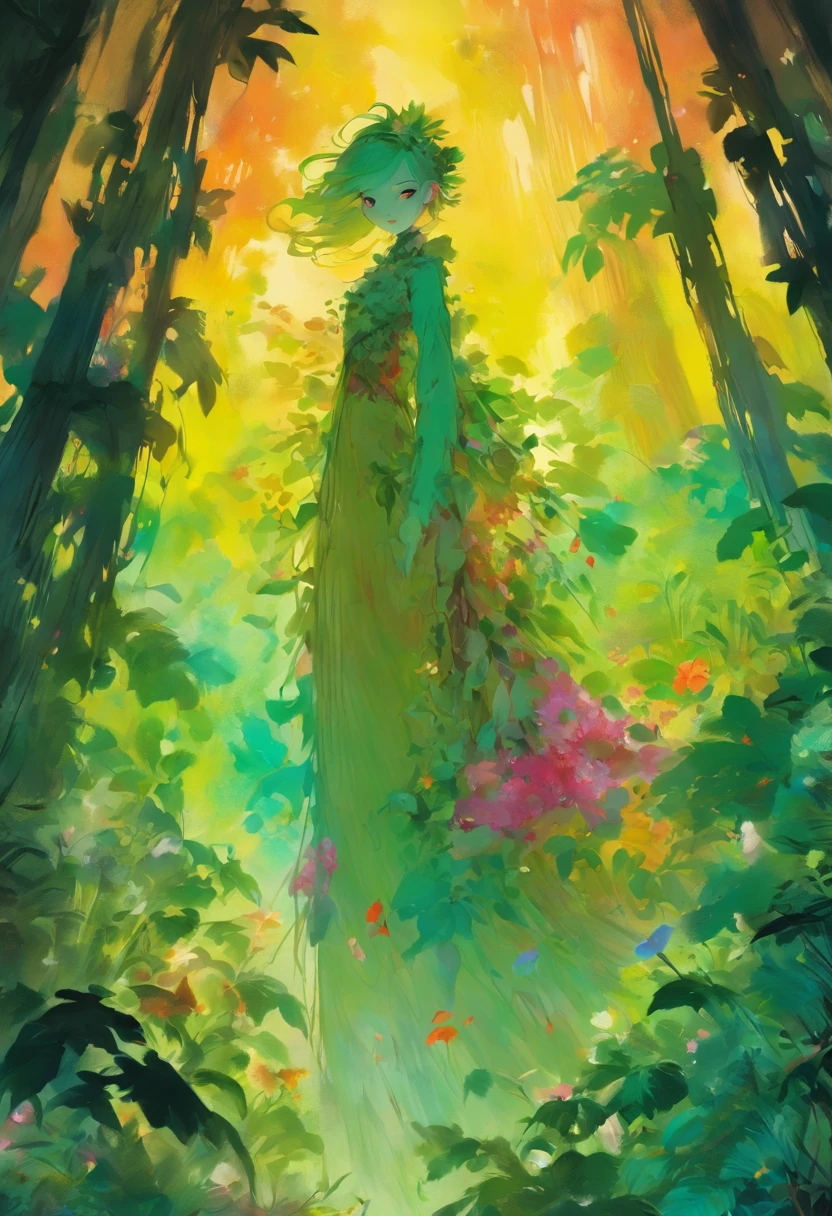 Une fille à l’expression terrifiée, entouré de plantes carnivores, dans le style artistique d’Adrian Ghenie. La scène se déroule dans une atmosphère sombre et maussade, rappelant l’esthétique gothique de Tim Burton. Les yeux de la fille sont écarquillés, Montrer sa peur, tandis que ses lèvres tremblent. Les plantes carnivores sont menaçantes et élaborées, avec des détails complexes sur leurs feuilles et des structures pointues ressemblant à des dents. La qualité d’image globale est de la meilleure résolution et réaliste, avec rendu ultra-détaillé. La palette de couleurs est dominée par, Tons sombres, Améliorer l’atmosphère étrange. L’éclairage est spectaculaire, projeter de longues ombres et créer un sentiment de mystère.