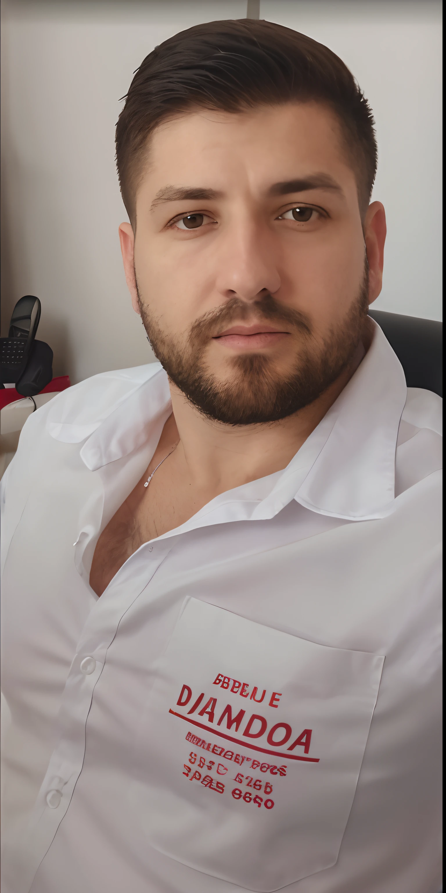 homem com barba e camisa branca sentado em uma cadeira, Alexandros Pyromallis, david rios ferreira, Michal, Cristi Balanescu, edin durmisevic, foto de perfil profissional, Postagem no Reddit, emanuele dascanio, encho enchev, ástor alexander, stefano brunesci, George Doutsiopoulos