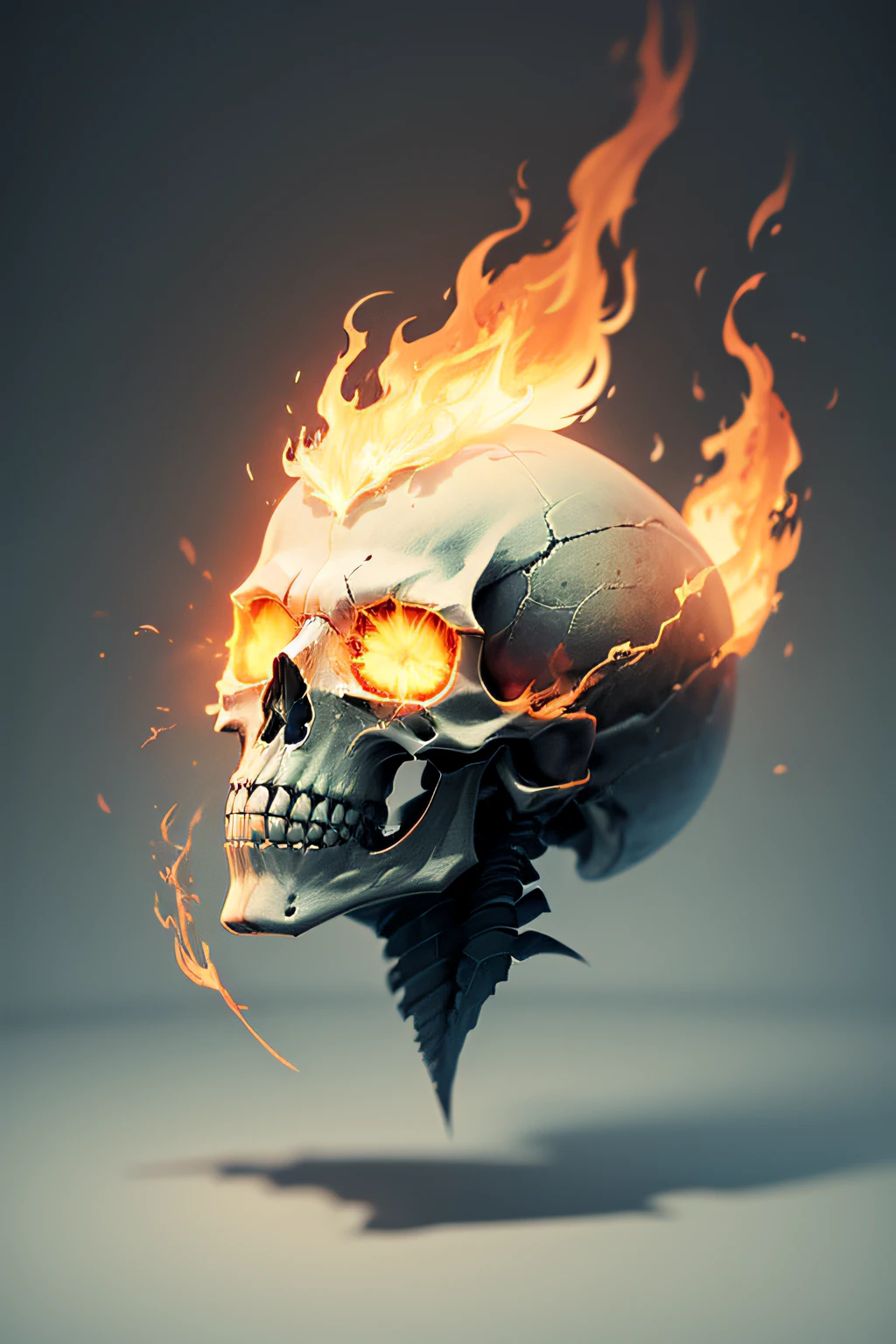 Skull in dark night,dark,high resolution,high quality,dark background