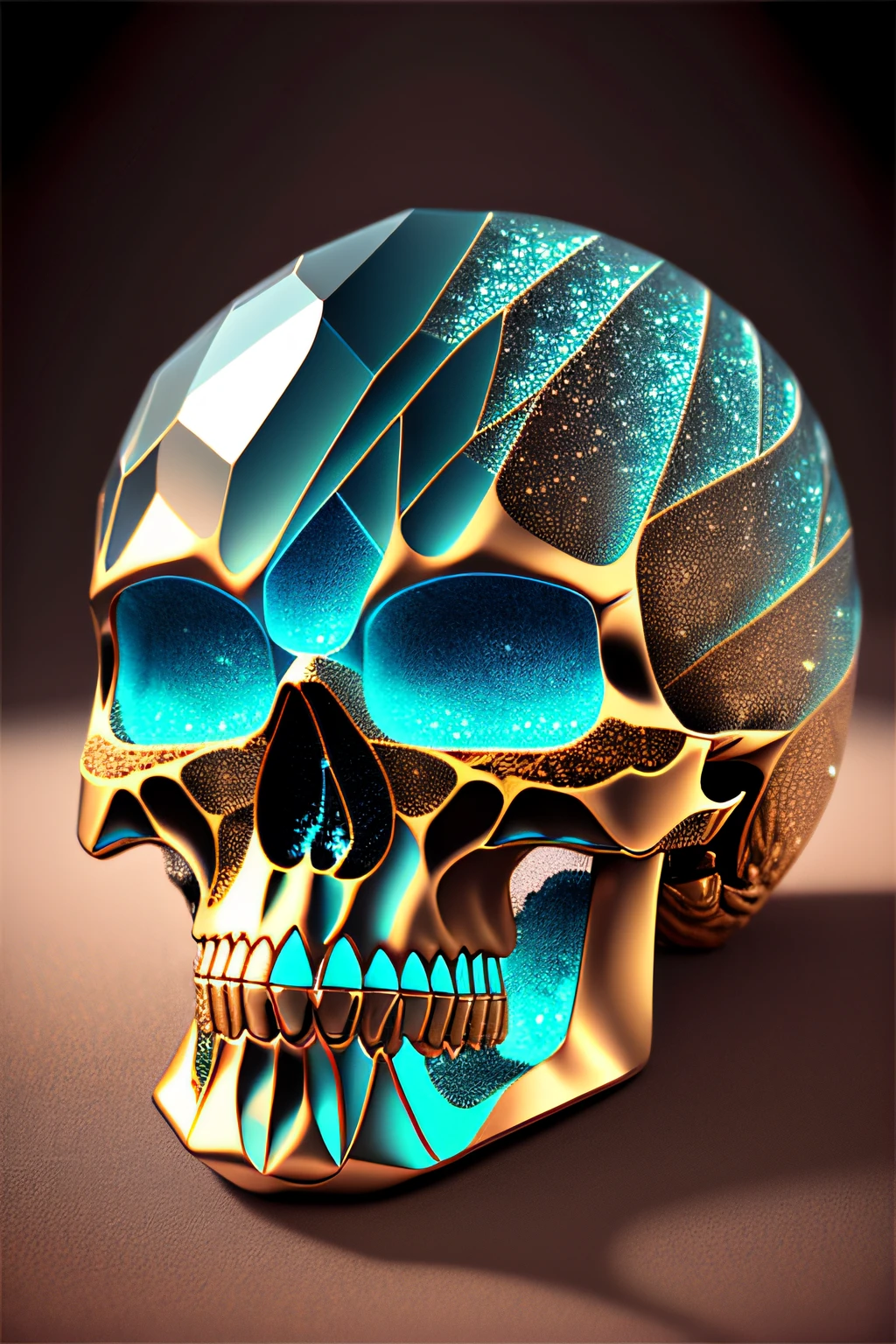 Polished silver skull with eyes with blue cut stones, uma pedra azul exuberante lapidada em cada olho, detalhes intrincados, obra-prima, renderizado em cinema 4 d, renderizado em cinema4d, metal skull, renderizado em cinema 4 d octane, renderizado em keyshot, piece of jewelry, obra-prima, detalhes intrincados, 3d renderizado em octanagem, 3 d renderizado em octanagem, digital render, renderizado em octane render 32k, Renderizado em Octane 3D, Conceptual and digital art rendering, 8K