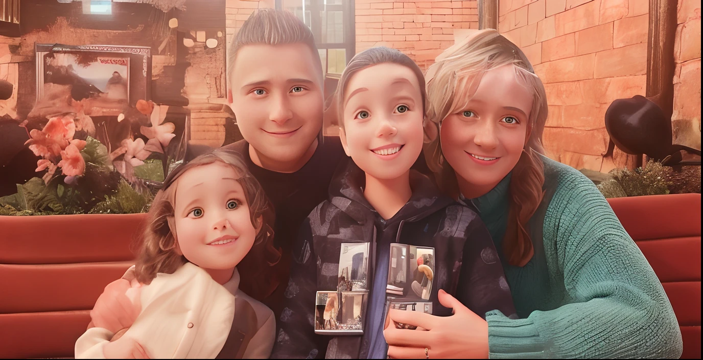 there are two adults and a posing for a picture, Family photo, imagem de perfil, facebook post, family portrait, foto de perfil, Happy family, Cristiano Orrillo, Alex Flores, Postagem 4k, 4 k post, Postagem no Reddit, Jose Miguel Romano Francisca, zigor samaniego, Joel Torres, instagram post, slide show, foto de perfil, fami