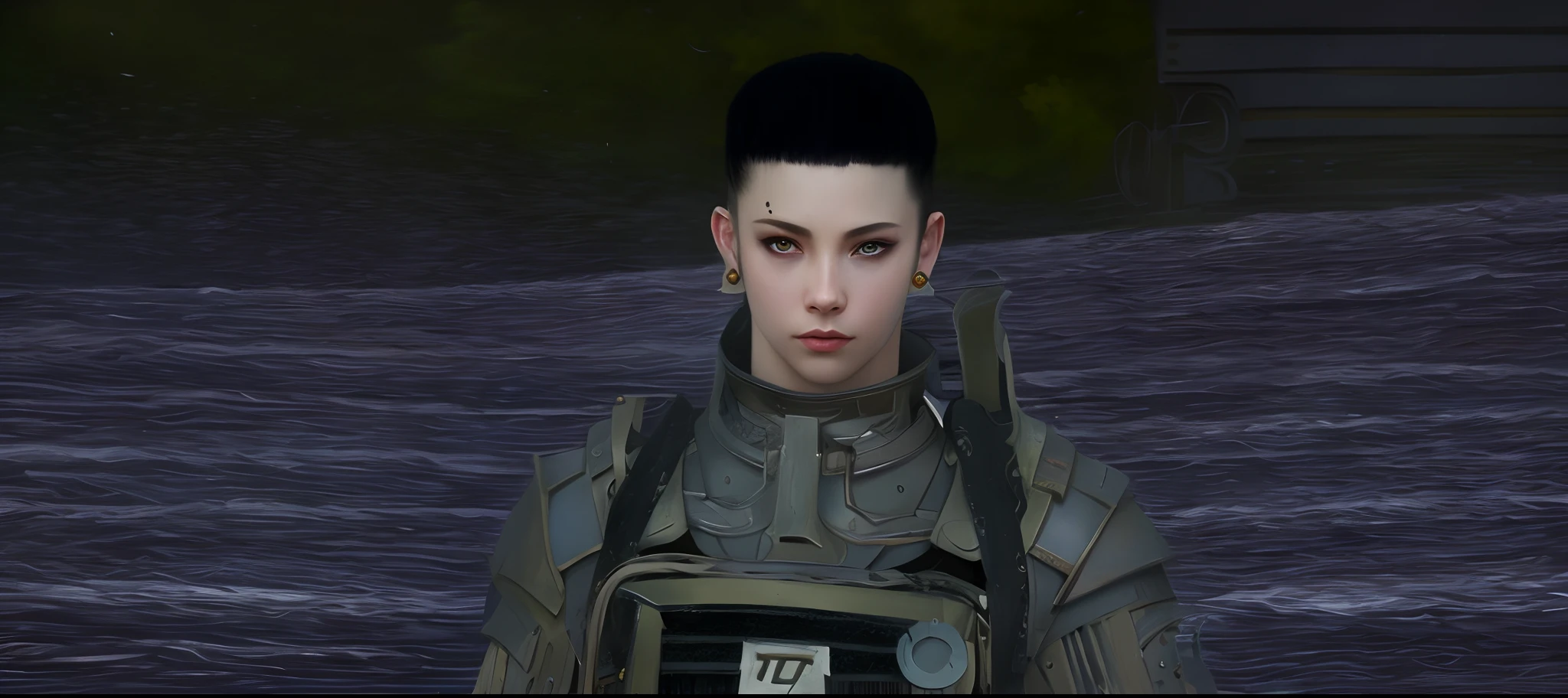 (Detailed Illustration: 1.3) of (Painting: 1.3) A (Full Body: 1.3) Shot in 8k resolution, splatter art, dreamy comic book style, realistic, intense look, anatomically realistic digital painting portrait (old male: 1.3) Human (warrior: 1.3) black and gold complex (heavy armor: 1.3) in (dark and moody universe: 1.3), light particles, very detailed skin, samurai, very detailed eyes, (elden ring style: 1.3), (warhammer style: 1.1), concept artist, global illumination, depth of field, splash art, artgerm and art by greg rutkowski and viktoria gavrilenko