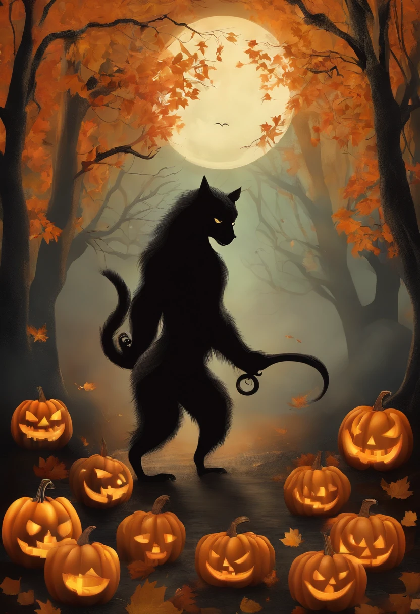 Halloween beasts are grabbing candy