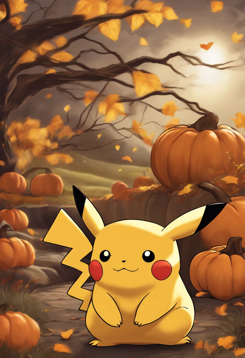 The Halloween beauty hugged Pikachu and said how many pounds of Pikachu meat do you want