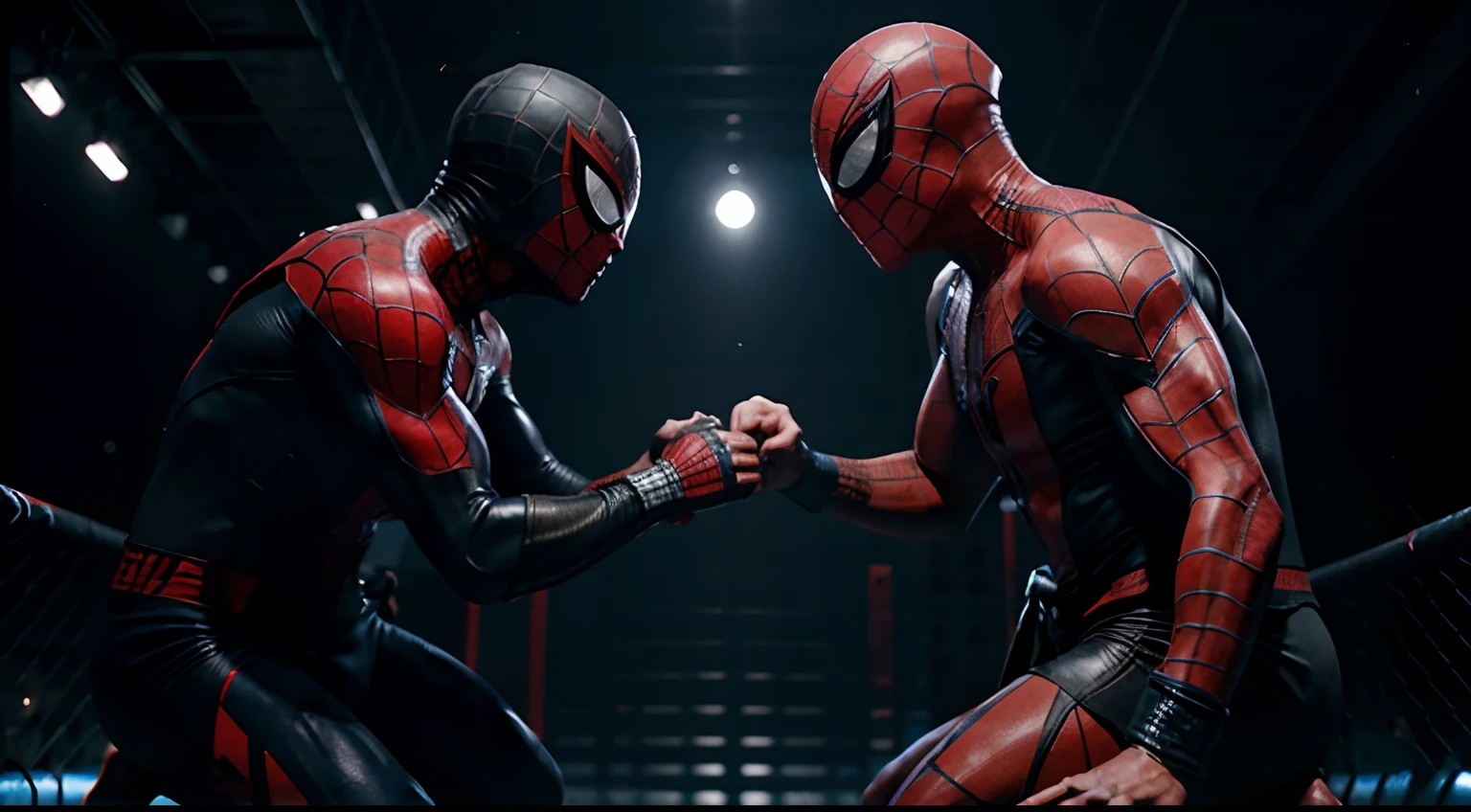 Spiderman vs raiden in ufc ring