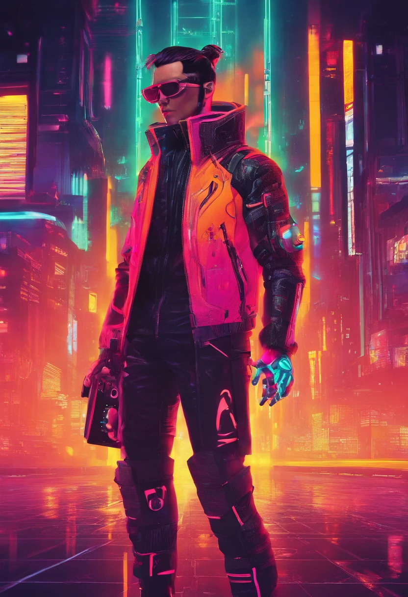CYBERPUNK DAVID CELEBRATES HALLOWEEN WITH LUCY