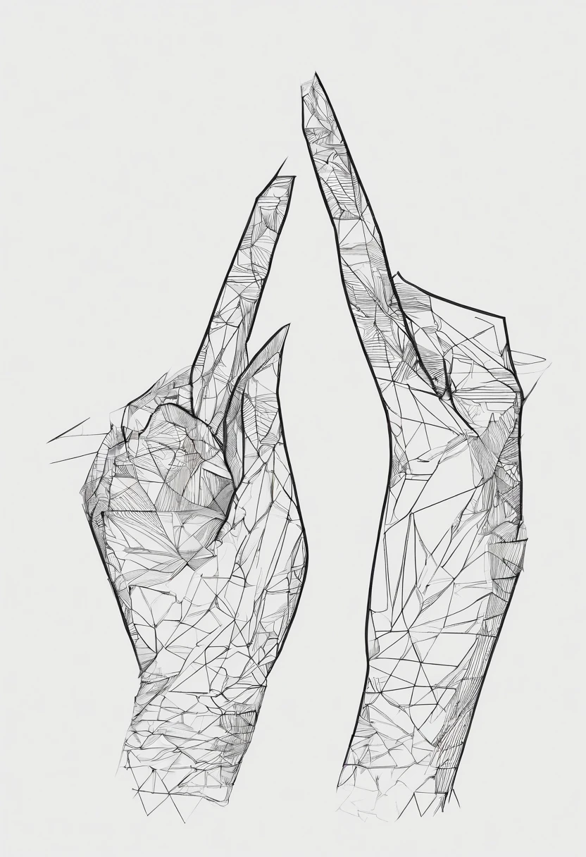 Draw different types of hand gestures or poses