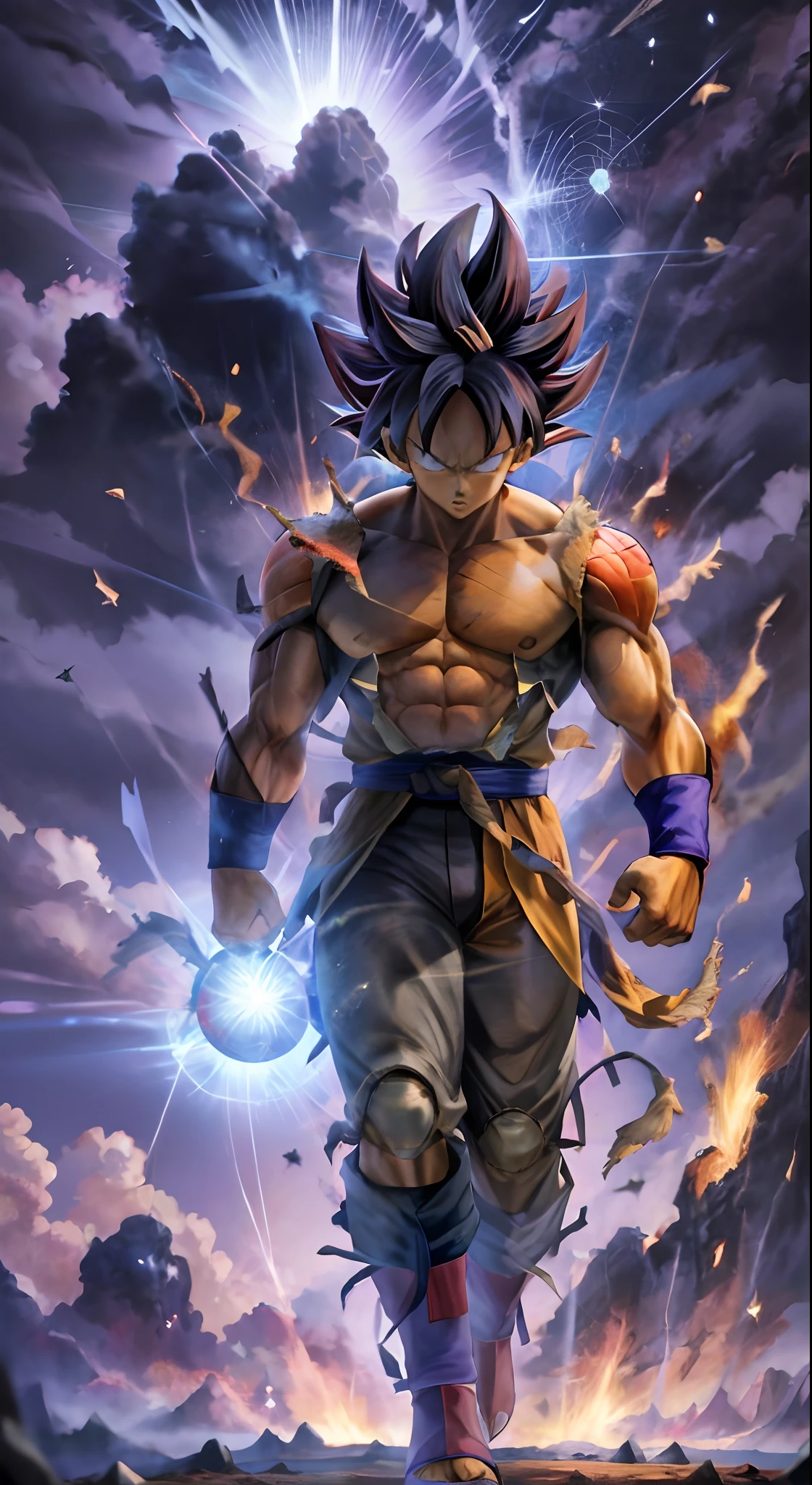 dragon ball goku by the - art - of - the - dragon, badass anime 8 k, 4 k manga wallpaper, anime style 4 k, 4k anime wallpaper, anime epic artwork, highly detailed portrait of goku, anime wallpaper 4k, anime wallpaper 4 k, son goku, anime art wallpaper 4 k, anime art wallpaper 4k, anime art wallpaper 8 k