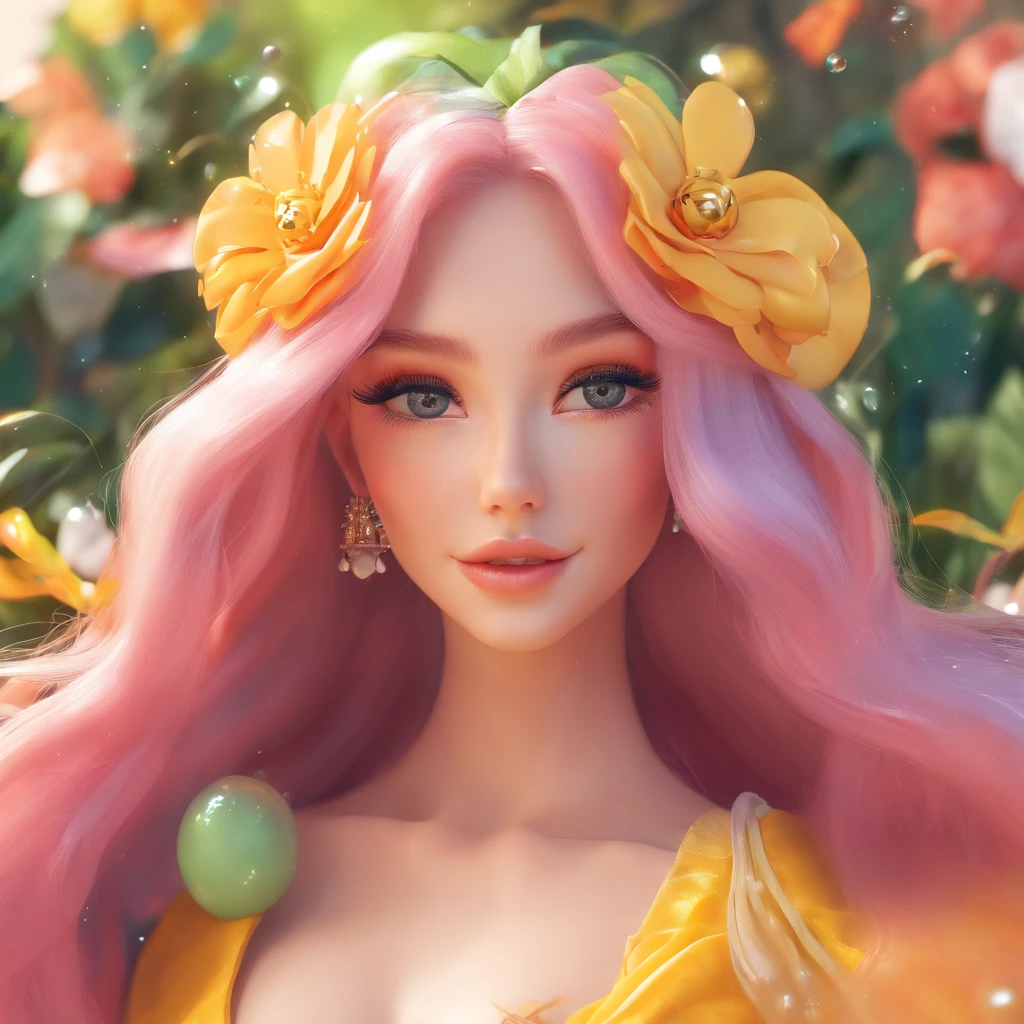 (8k, Foto RAW, fotorrealista:1.25) ,( gloss, Cilia, Gloss-face, pele brilhante, best quality, Ultra Highres, profundidade de campo, chromatic aberration, caustics, wide lighting, sombreamento natural,Kpop idol) olhando para o espectador com uma felicidade serena e divina,