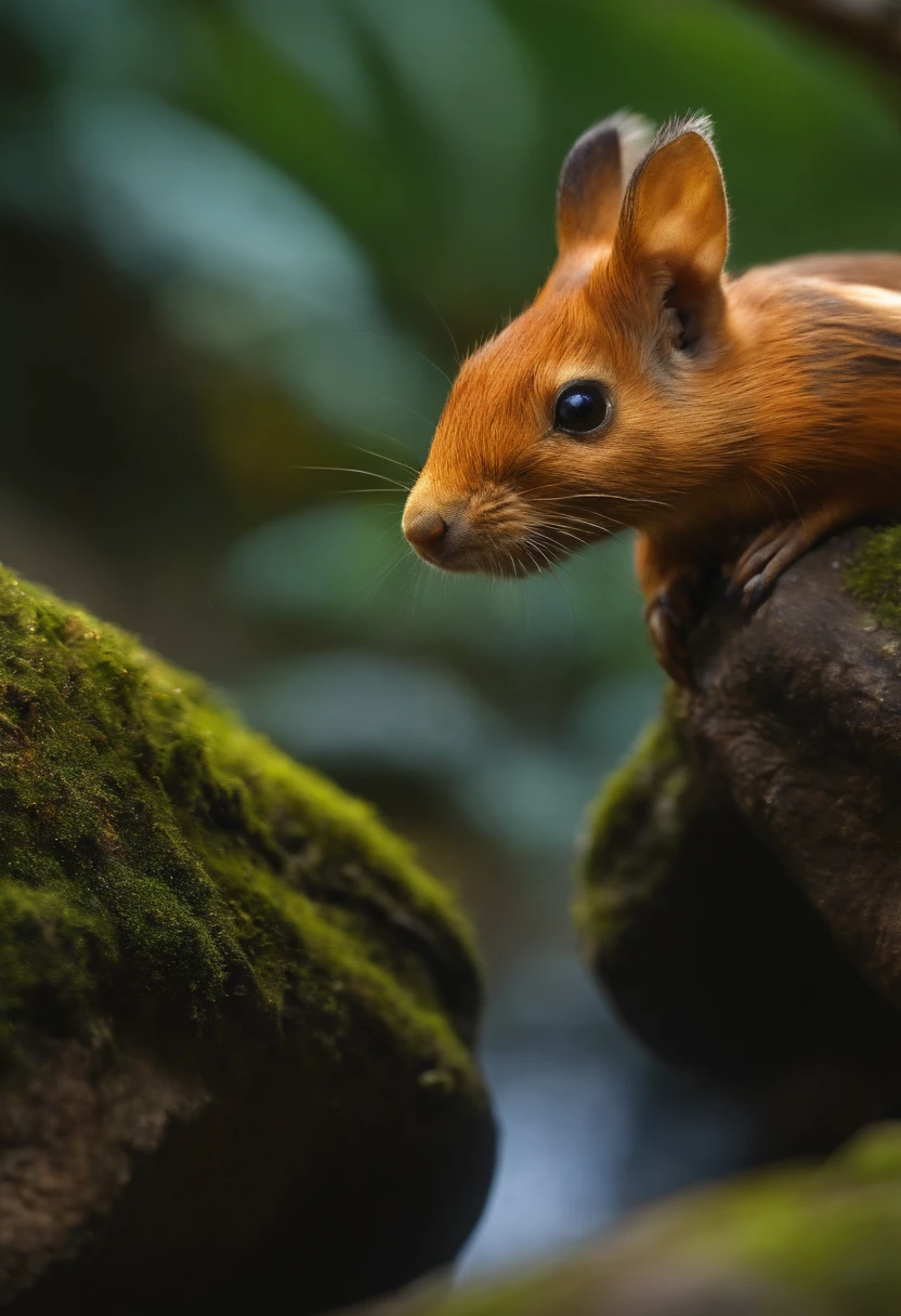 orelhas de raposa, High detail, UHD, beleza, encantador, pernas longas