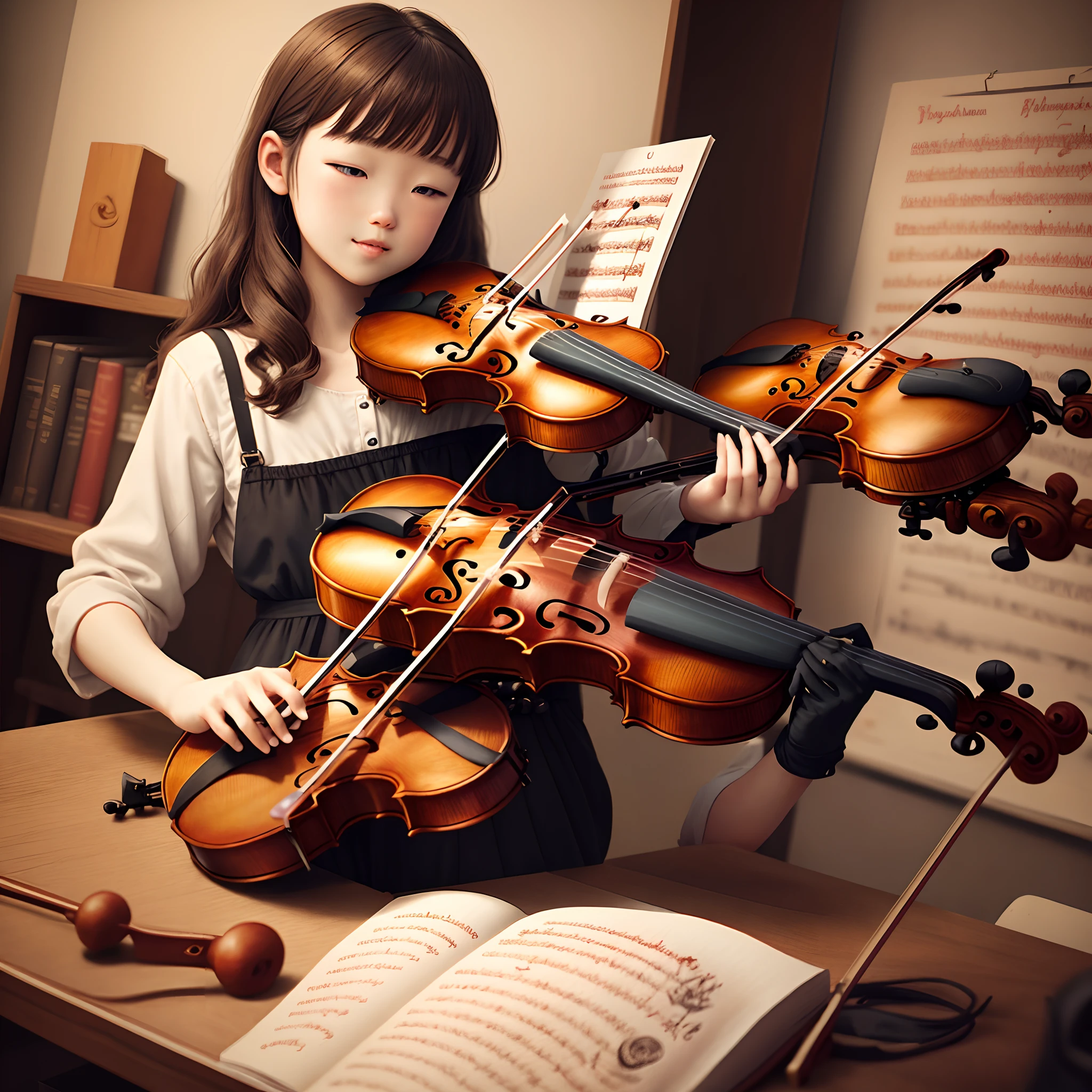 Violin Illustration Twink