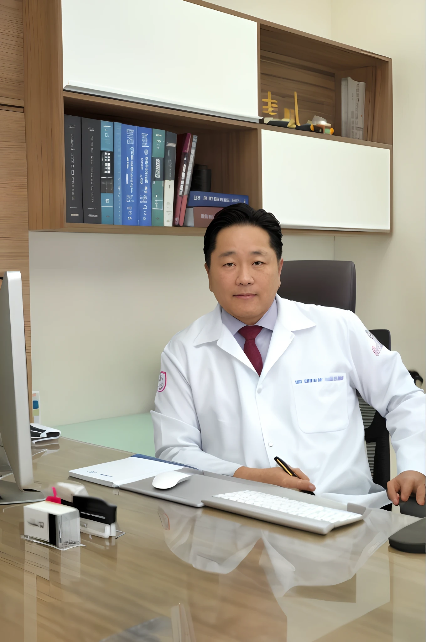 there is a man sitting at a desk with a laptop and a monitor, TaeJune Kim, Jaeyeon Nam, Hyung-tae Kim, Hyung - Tae Kim, Ji-Min, Jung Gi Kim, Sangsoo Jeong, Joongwon Jeong, medic, Jiyun Chae, Hyung Tae Kim, Seseon Yoon, Joongwon Carlos Jeong, Jeongseok Lee
