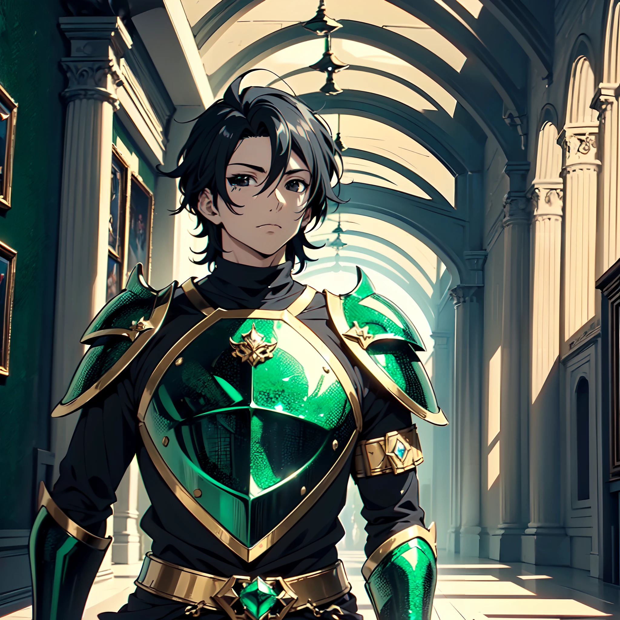 128K Ultra High Definition,
128K Ultra High Quality,
128K Ultra High Resolution,
Best Definition,
Best Quality,
Best Resolution,
Perfectly Detailed,
Perfectly Designed,
Extremely Detailed,
Extremely Designed,
Hyper Detailed,
Hyper Definition,
Hyper Quality,
Hyper Resolution,
Masterpiece,
(((Anime))),
Body Shot,
(((Boy))),
Handsome,
Muscular Body,
(((Black Mid Hair))),
(((Black Eyes))),
(((Hyper Detailed & Perfectly Designed With Ultra High Quality Green Emerald Warlord Armor))),
(((Inside Of Medieval Royal Palace Background Scenery))),