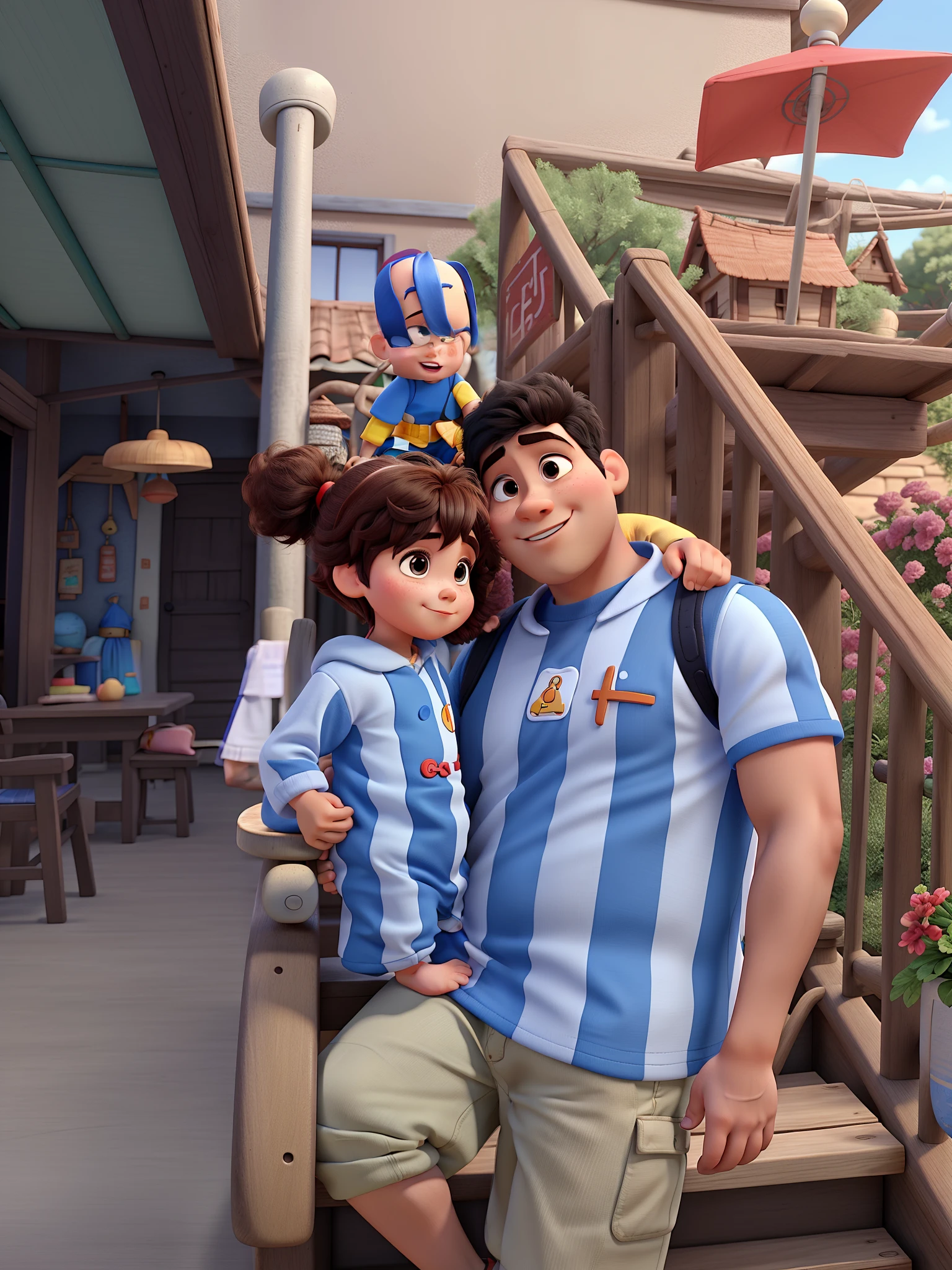 pai, Mother  Small Hair, Disney pixar |