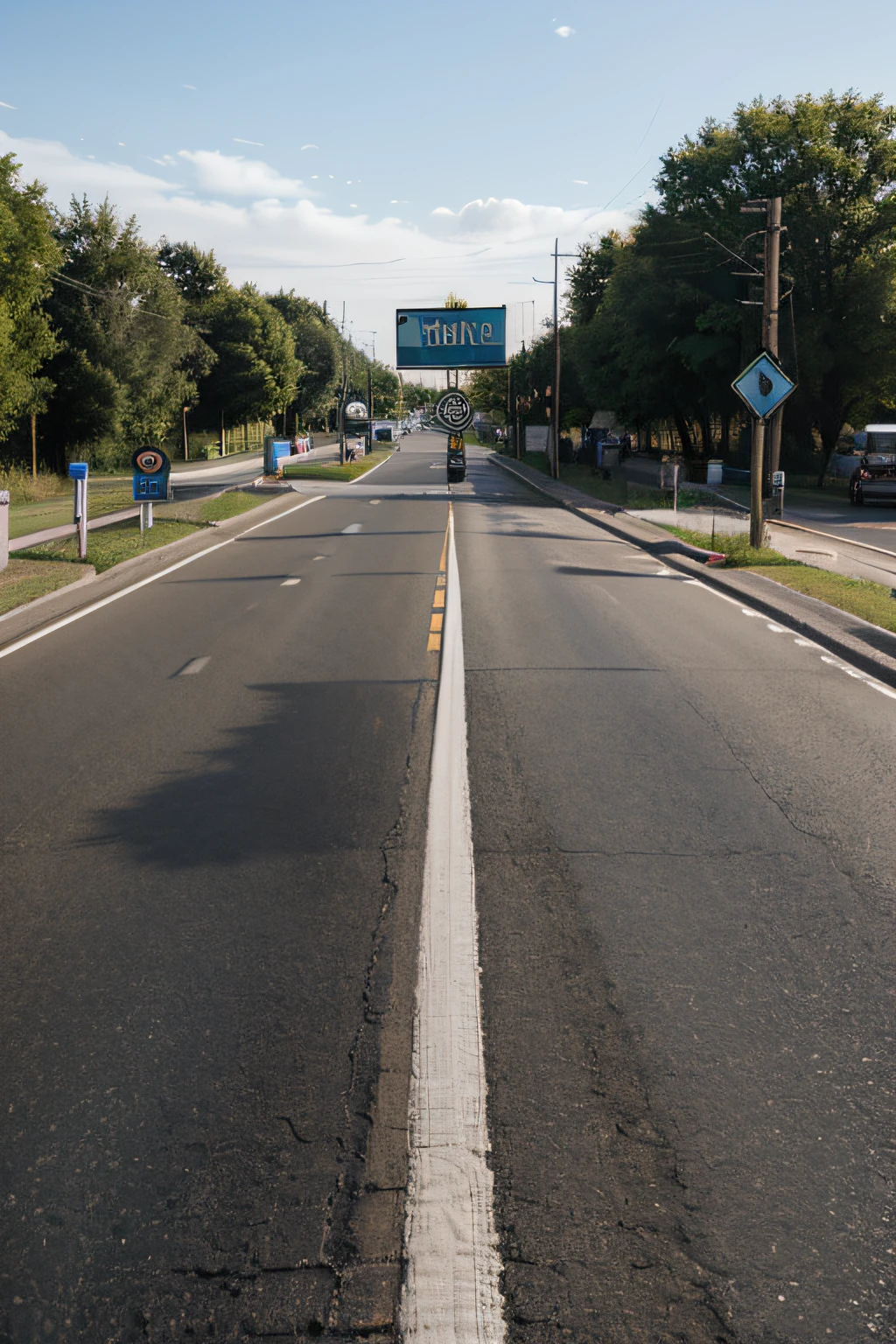 road sign