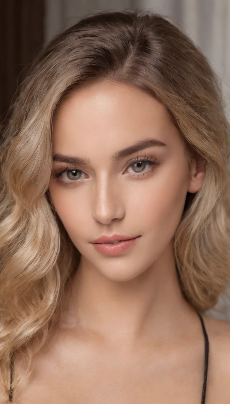 (topo Quoridade,8k,tmasterpiece:1.3)(pose tentadora),(penteado casual, Sem vazamento de seios grandes:1.3),(de baixo)um sorriso、rosto jovem、Omouq、incrivelmente fofo,(Olhar para o espectador, retrato de corpo inteiro、Alto detalhe RAW cor foto foto profissional、Realismo de Hentail、fotorrealismo:1.37、Melhores Sombras,超A high resolution、physics based rendering)、frantic,realista,tmasterpiece,Realista,alto contraste,Ultra - Detalhado,melhor qualidade, 超A high resolution, realista, A high resolution, um detalhado, Fotogr RAW,Rosto super detalhado,olhos azuis detalhados,Double eyelidm,White neckline bra