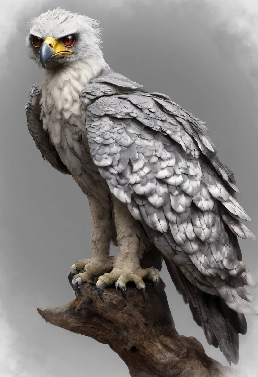 Harpy eagle，Flesh and blood are hideous, massive body、lanternas de papel、..tar、Bones, etc，dentes afiados e garras