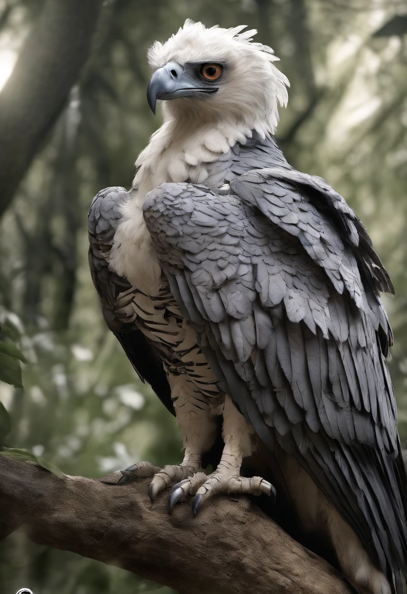 Harpy eagle，Flesh and blood are hideous, massive body、lanternas de papel、..tar、Bones, etc，dentes afiados e garras