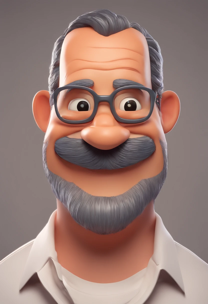 Smiling Man Illustration, sorriso insano, Homem de pele marrom com um sorriso gigante, happily smiling at the camera, sorriso atrevido, he's smiling, sorriso muito grande, Macho sorridente, foto de perfil headshot, rindo sorriso enorme, desenhando no estilo de Arte 3D, c4d, fundo de cor branco puro, estilo disney, estilo pixar render ilustracao Super Detalhe, 8k