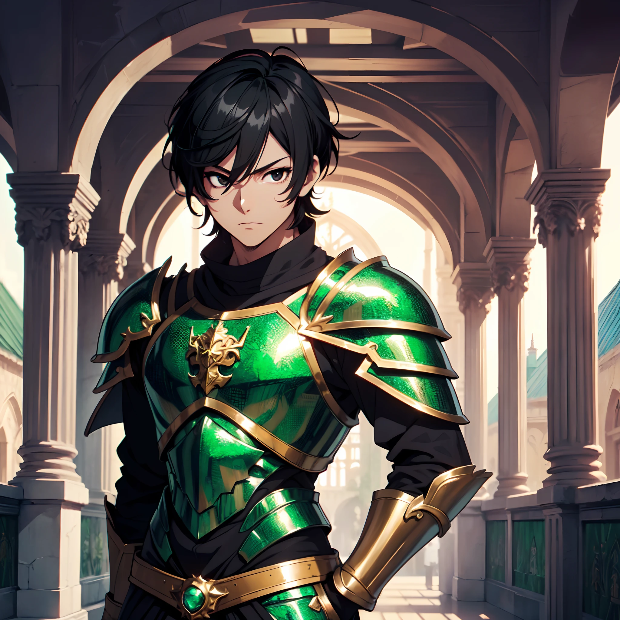128K Ultra High Definition,
128K Ultra High Quality,
128K Ultra High Resolution,
Best Definition,
Best Quality,
Best Resolution,
Perfectly Detailed,
Perfectly Designed,
Extremely Detailed,
Extremely Designed,
Hyper Detailed,
Hyper Definition,
Hyper Quality,
Hyper Resolution,
Masterpiece,
(((Anime))),
Body Shot,
(((Boy))),
Handsome,
Muscular Body,
(((Black Mid Hair))),
(((Black Eyes))),
(((Hyper Detailed & Perfectly Designed With Ultra High Quality Green Emerald Warlord Armor))),
(((Inside Of Medieval Royal Palace Background Scenery))),