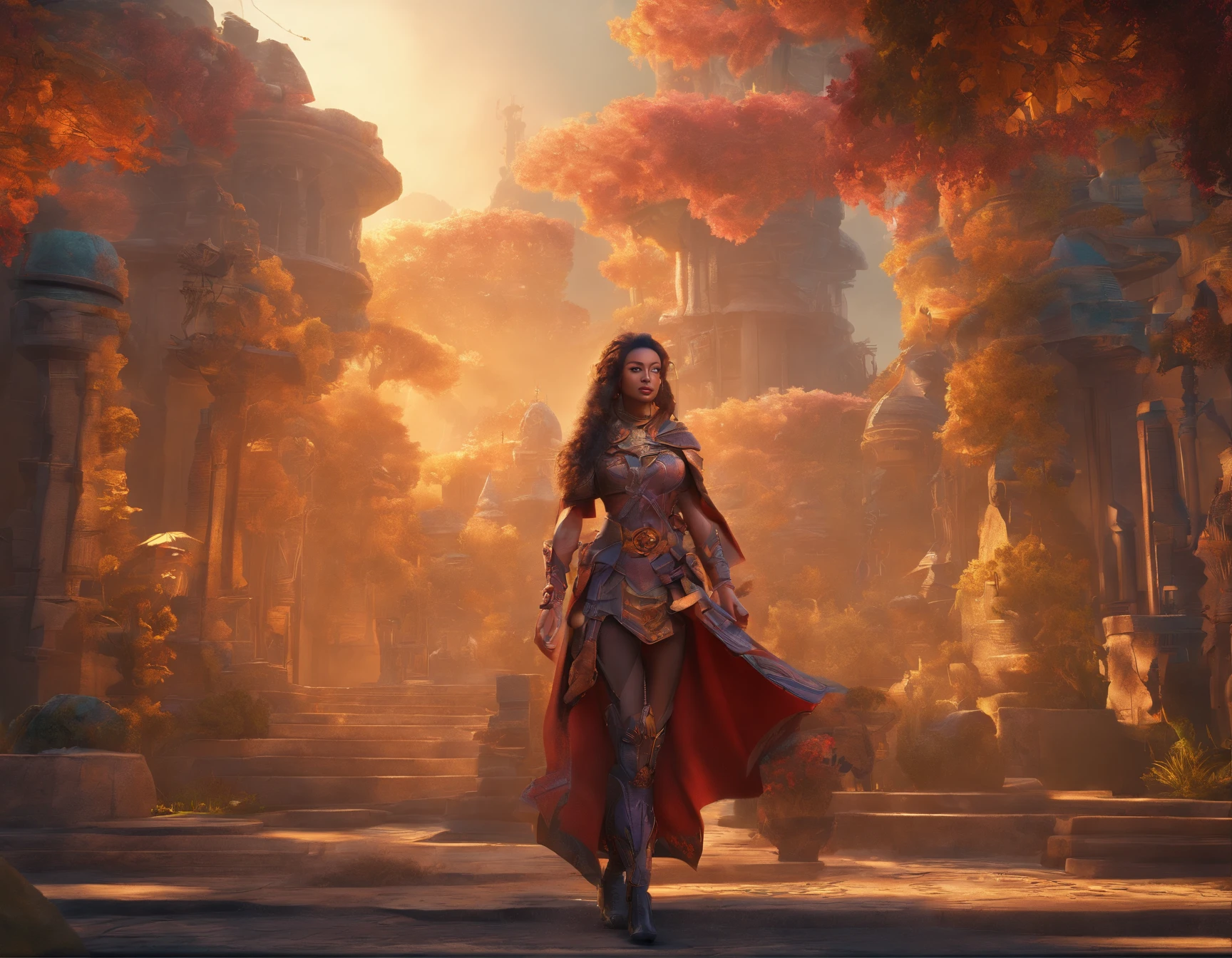 best quality,highres,ultra-detailed,realistic,3D rendering,unique abilities character,hand-painted textures,professional concept art,impressive details,character customization options,complex and visually stunning armor,exquisite facial features,captivating eyes and lips,detailed hair,expressive emotions and gestures,diverse wardrobe and accessories,dynamic poses and action sequences,immersive and fantastical background,unique lighting effects,vivid colors and tonal contrasts,powerful and atmospheric,heroic and mysterious,highly detailed fantasy landscapes,concept artists masterpiece