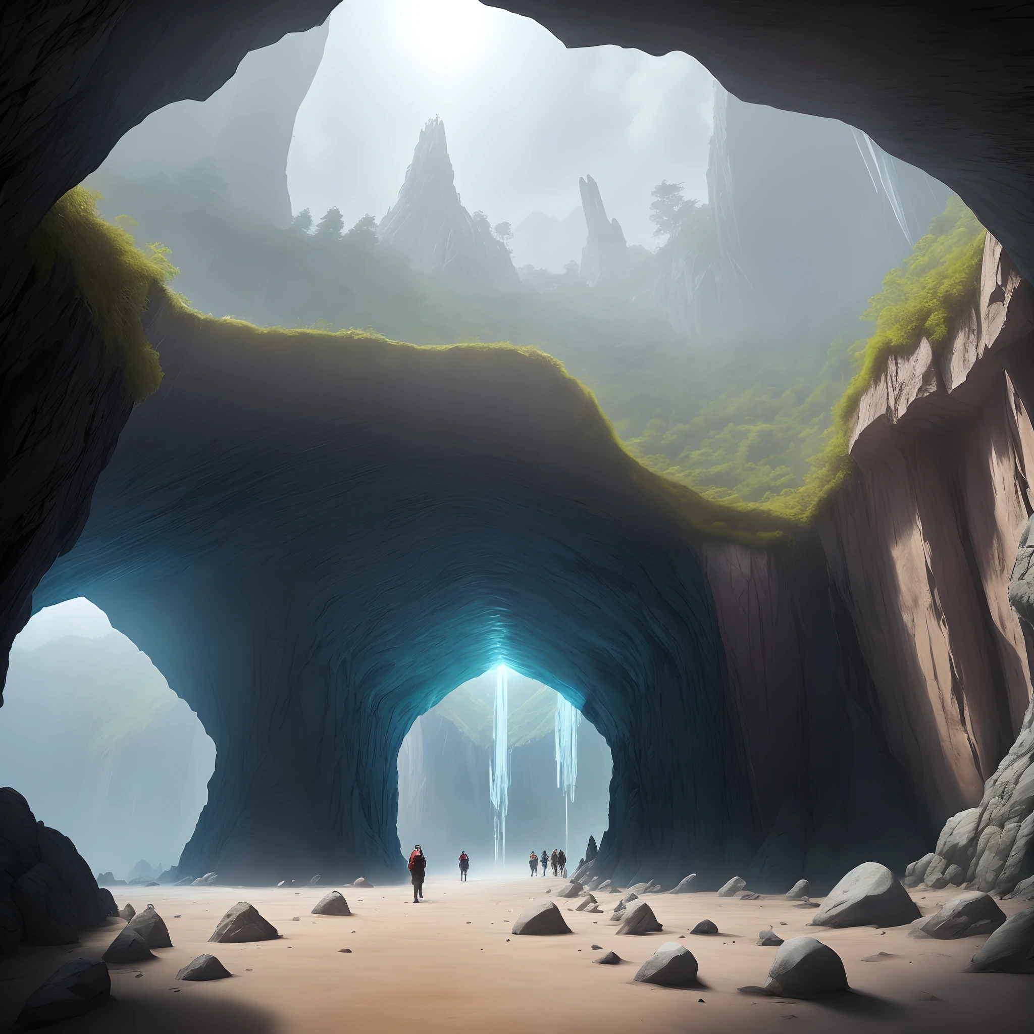 There are two large caves in Wolin Mountain,One is called "white-faced rock",One is called "Double Panyan",It can accommodate 3,000 people。occupy《Hengzhou Chronicles》carry:"There are two rocks in this mountain,Many stalactite stones,There is a hole in the top that leads to daylight,Its wings are like corridors,High as a cover,The stalagmites are pointed,It's rugged;