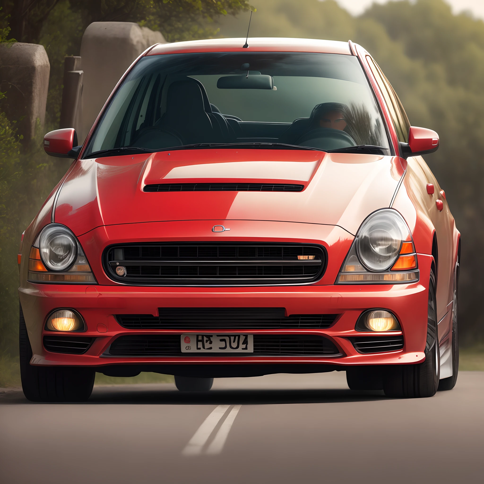 Car red