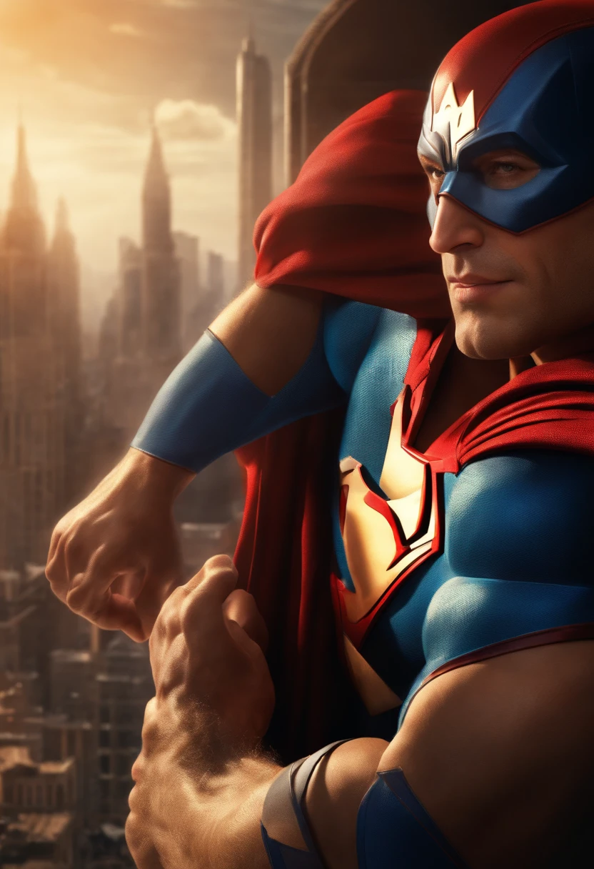 Superhero 3d images,homem